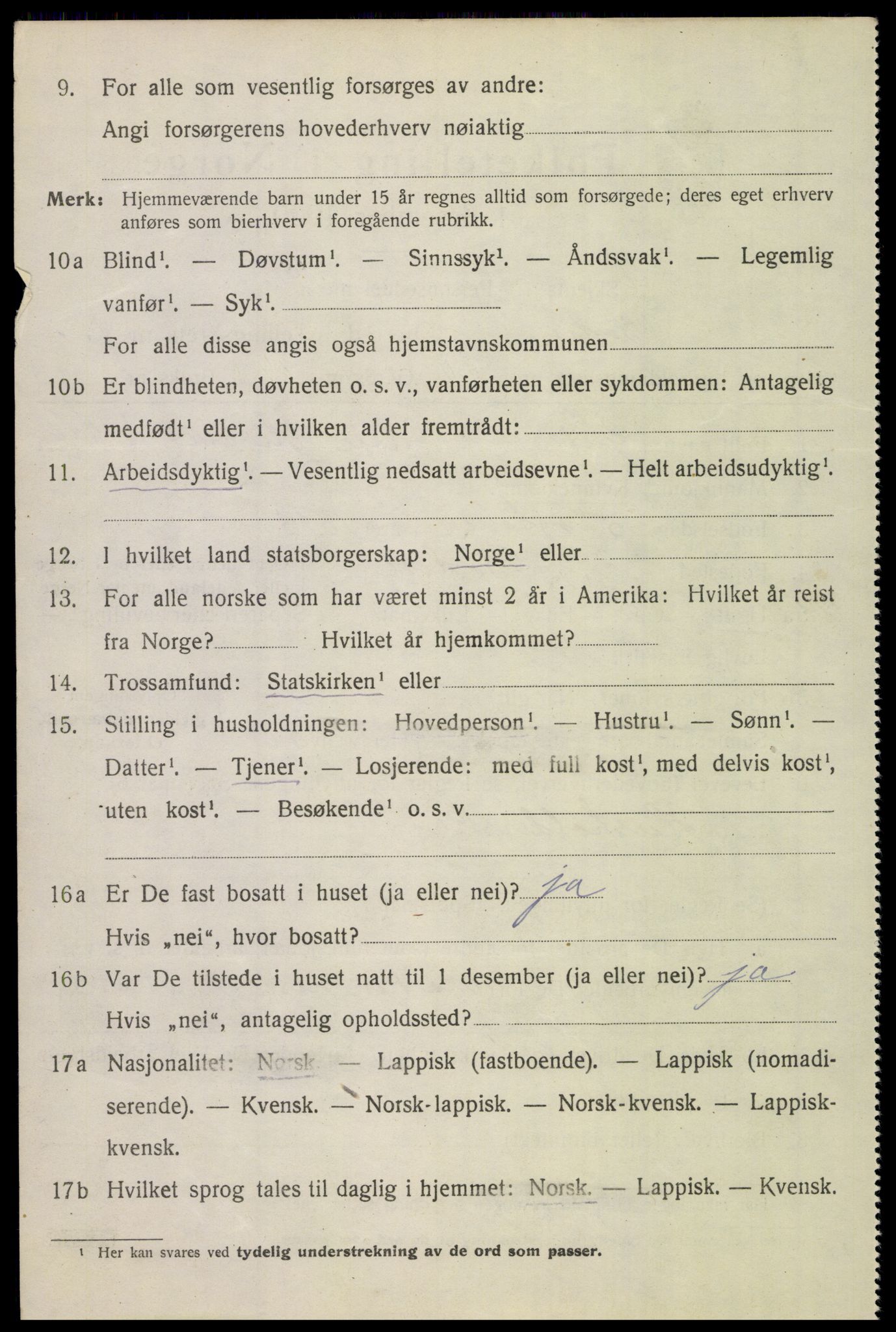 SAT, 1920 census for Bodin, 1920, p. 8345