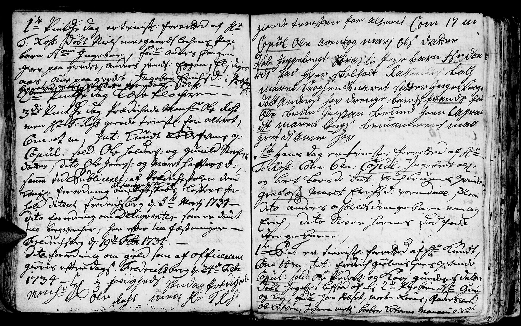 Ministerialprotokoller, klokkerbøker og fødselsregistre - Sør-Trøndelag, AV/SAT-A-1456/668/L0812: Parish register (copy) no. 668C01, 1715-1742