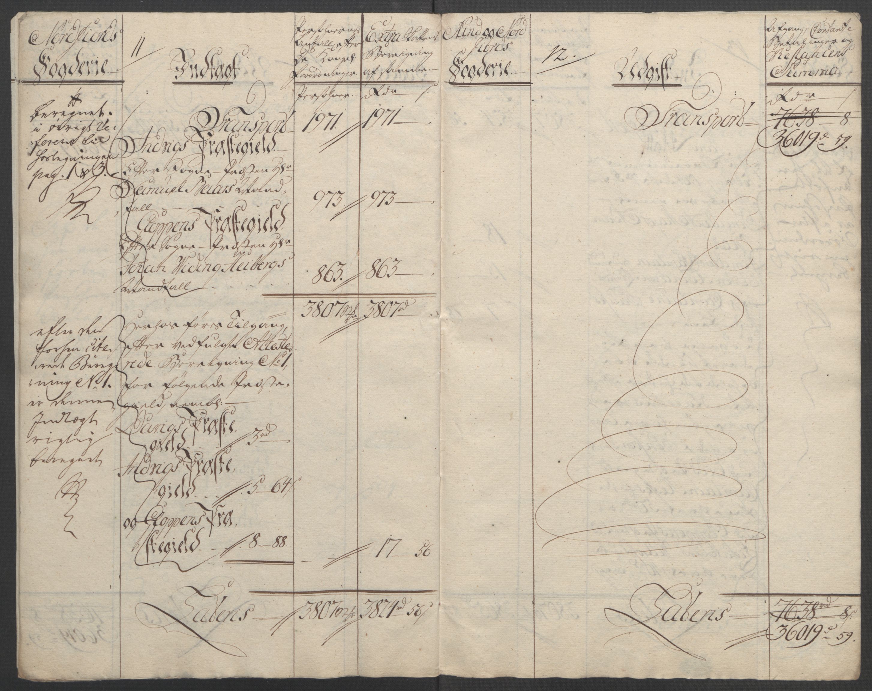 Rentekammeret inntil 1814, Reviderte regnskaper, Fogderegnskap, AV/RA-EA-4092/R53/L3550: Ekstraskatten Sunn- og Nordfjord, 1762-1771, p. 204