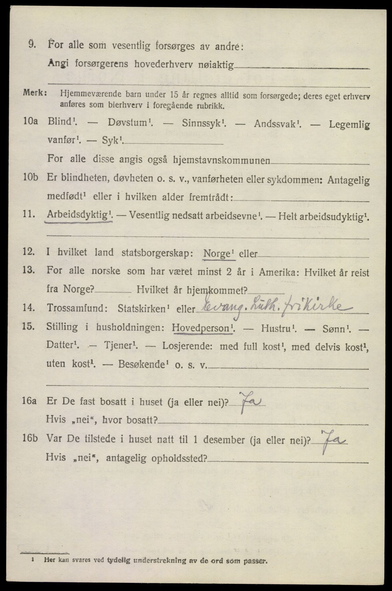 SAKO, 1920 census for Brunlanes, 1920, p. 7056