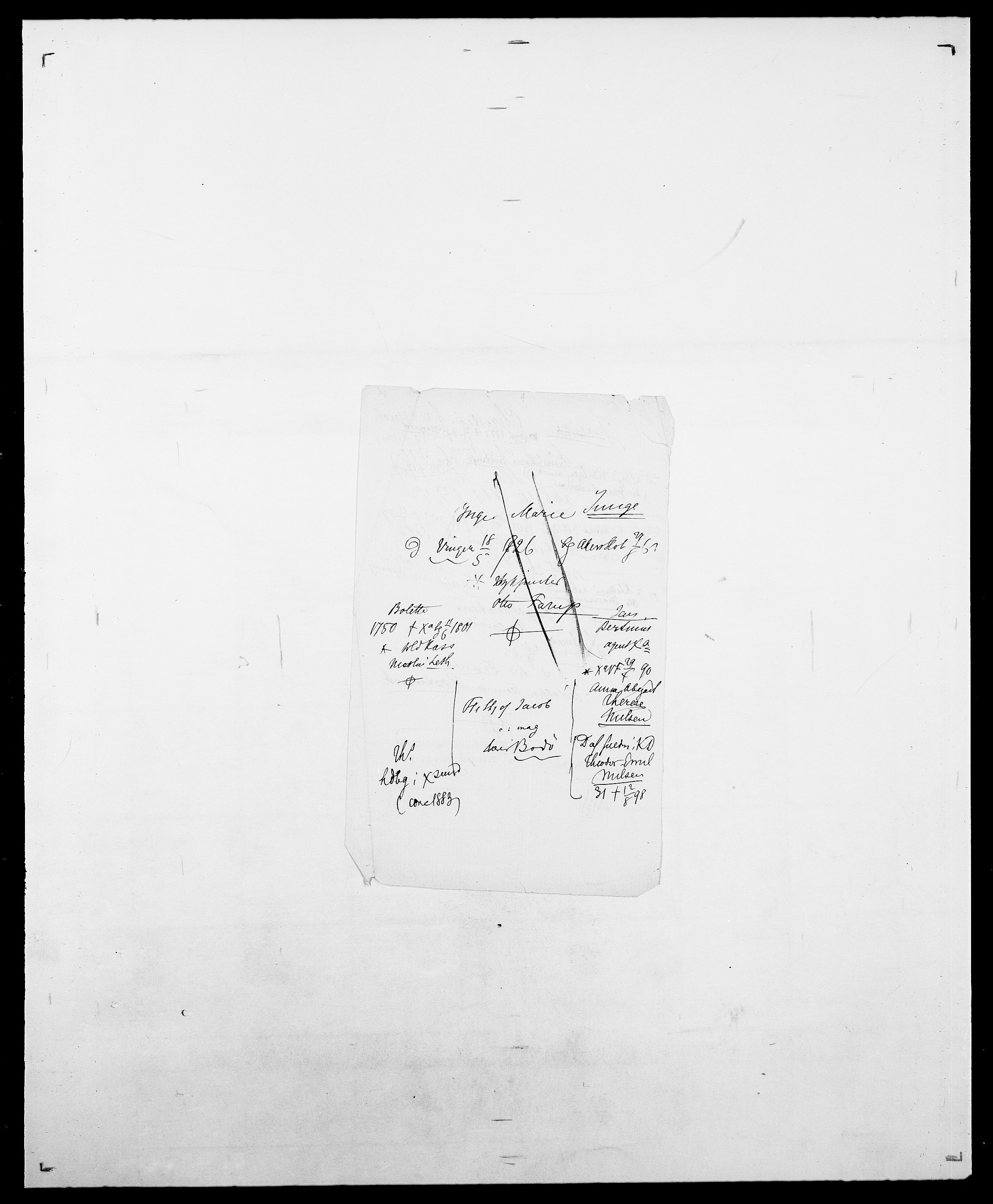 Delgobe, Charles Antoine - samling, SAO/PAO-0038/D/Da/L0020: Irgens - Kjøsterud, p. 167