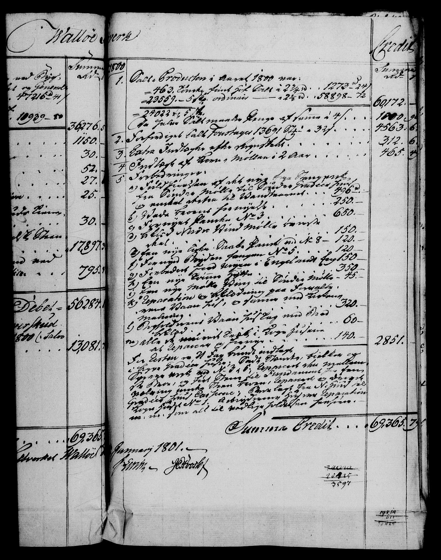 Rentekammeret, Renteskriverkontorene, AV/RA-EA-3115/M/Mf/Mfb/L0005: Relasjons- og resolusjonsprotokoll med register (merket RK 54.11), 1801-1802