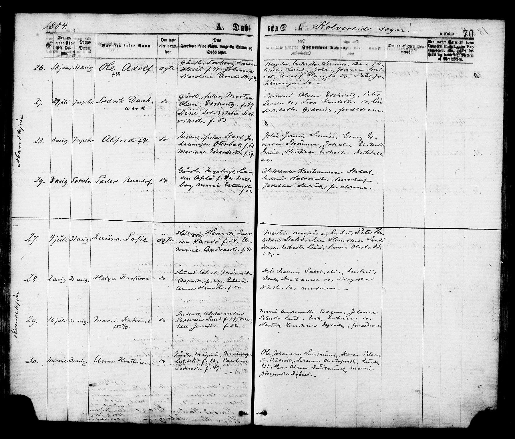 Ministerialprotokoller, klokkerbøker og fødselsregistre - Nord-Trøndelag, AV/SAT-A-1458/780/L0642: Parish register (official) no. 780A07 /1, 1874-1885, p. 70