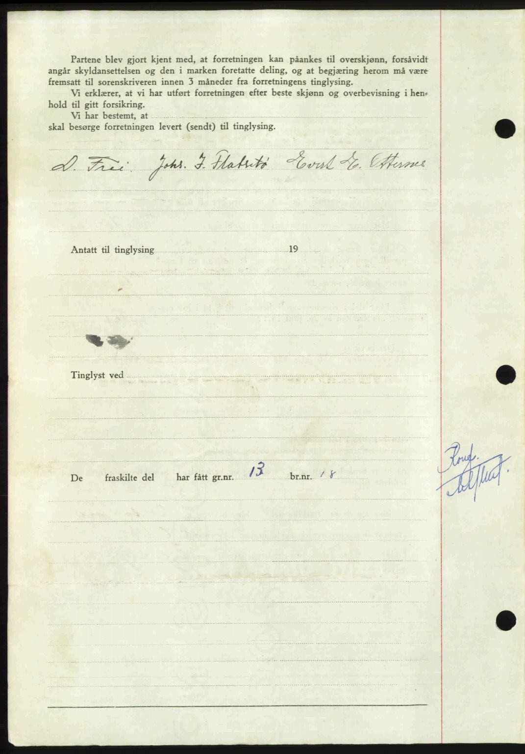 Nordmøre sorenskriveri, AV/SAT-A-4132/1/2/2Ca: Mortgage book no. A113, 1949-1950, Diary no: : 66/1950