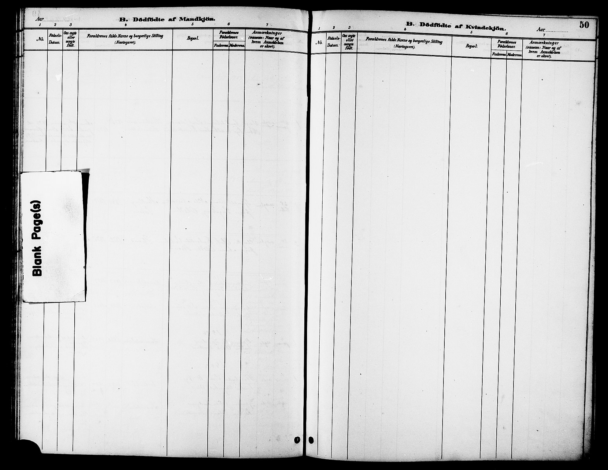 Ministerialprotokoller, klokkerbøker og fødselsregistre - Møre og Romsdal, AV/SAT-A-1454/596/L1058: Parish register (copy) no. 596C01, 1891-1907, p. 50