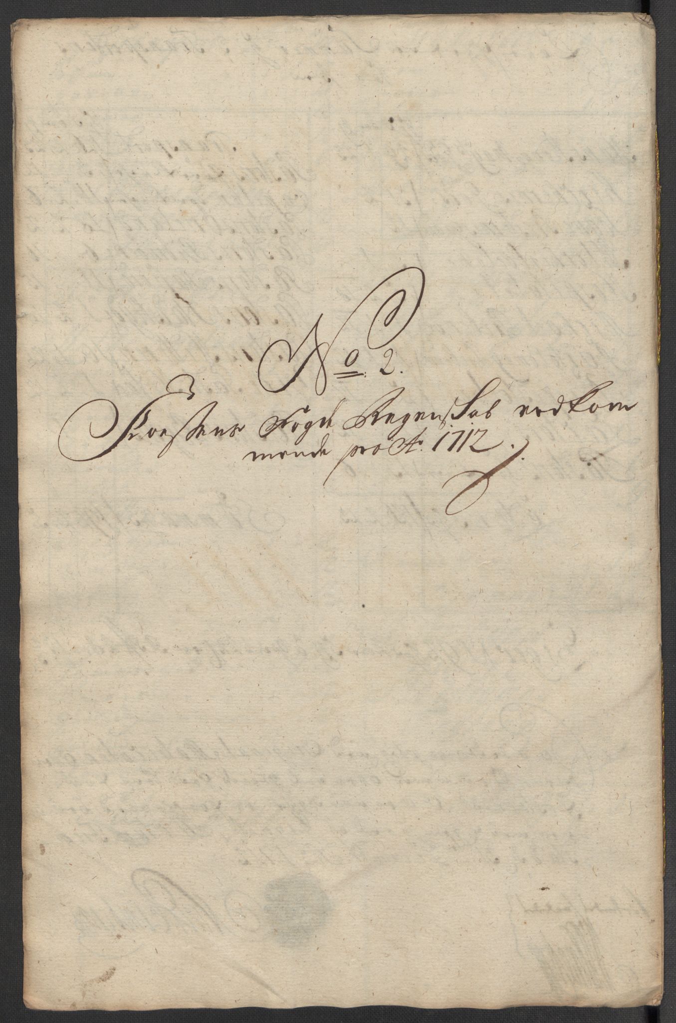 Rentekammeret inntil 1814, Reviderte regnskaper, Fogderegnskap, AV/RA-EA-4092/R57/L3861: Fogderegnskap Fosen, 1712-1713, p. 60