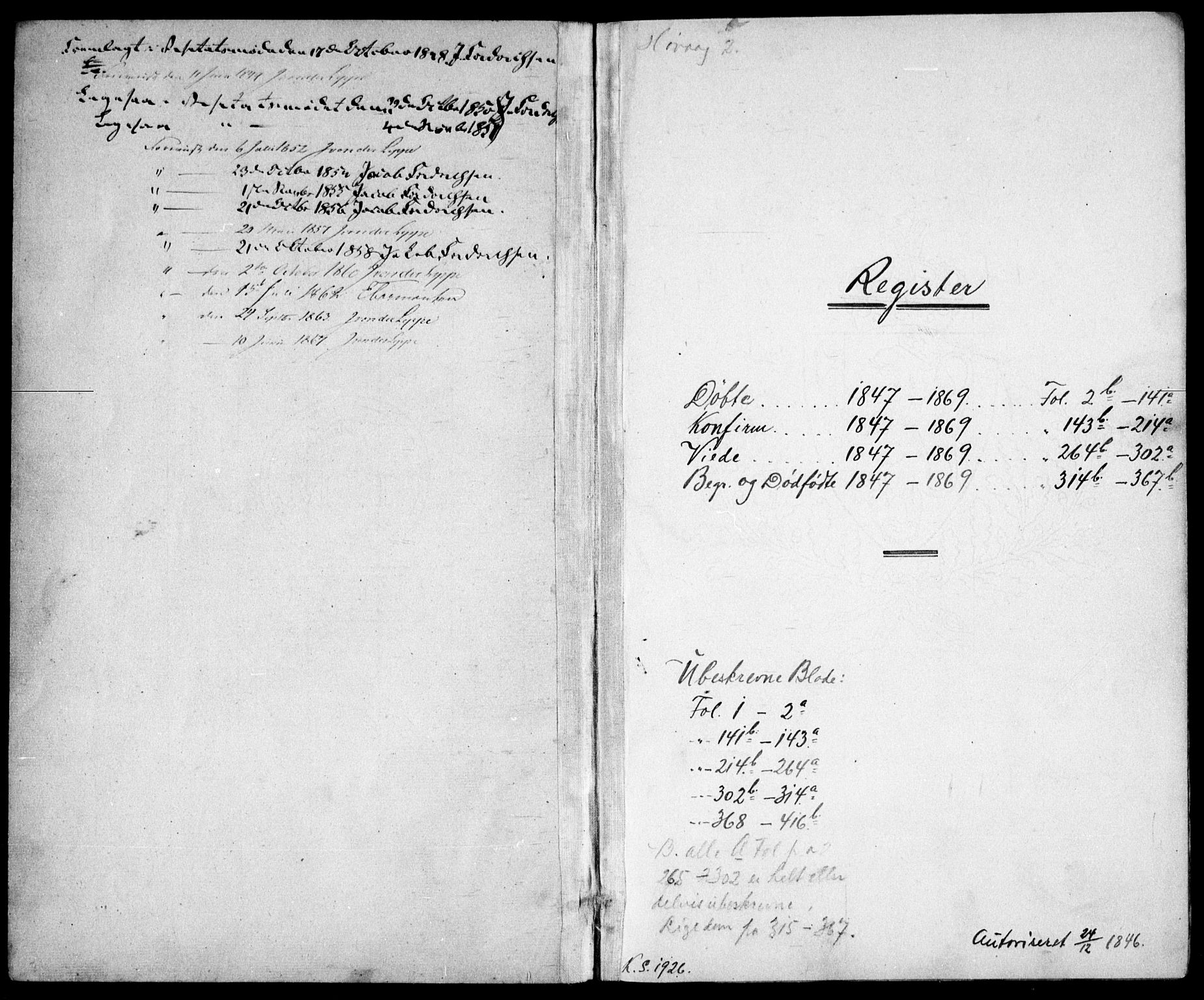 Høvåg sokneprestkontor, AV/SAK-1111-0025/F/Fb/L0002: Parish register (copy) no. B 2, 1847-1869