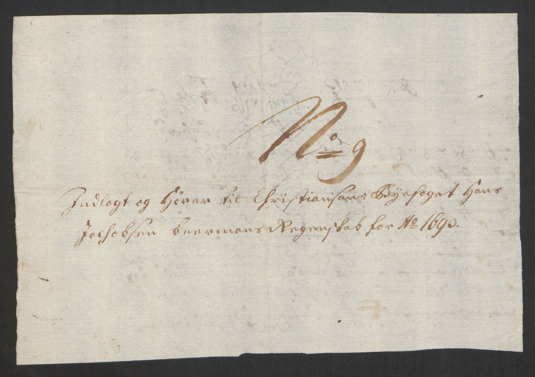 Rentekammeret inntil 1814, Reviderte regnskaper, Byregnskaper, RA/EA-4066/R/Rm/L0285: [M18] Sikt og sakefall, 1681-1718, p. 203