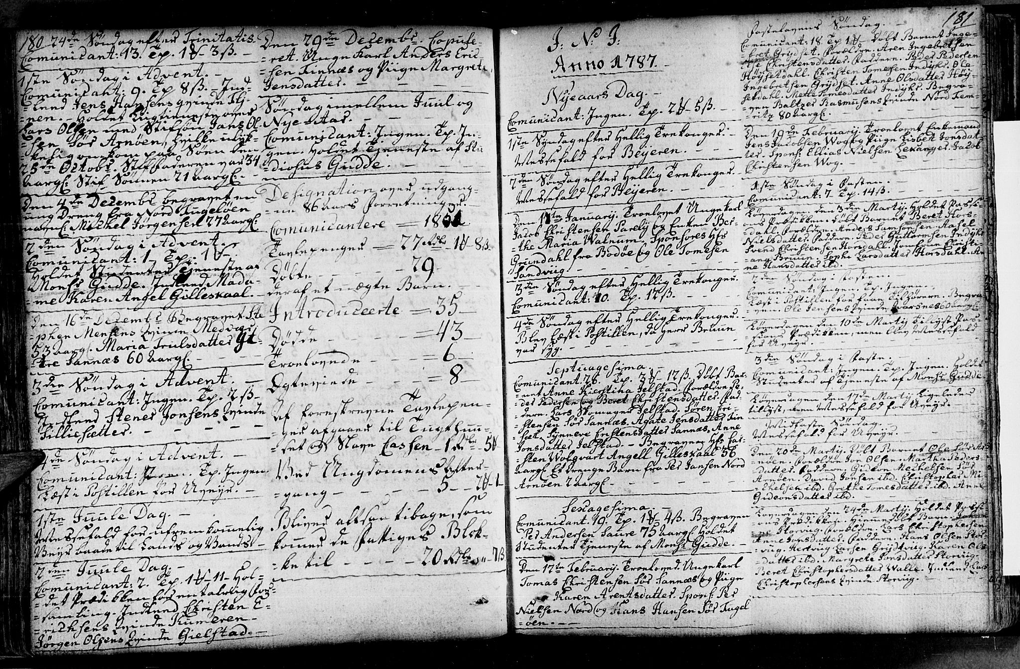 Ministerialprotokoller, klokkerbøker og fødselsregistre - Nordland, SAT/A-1459/805/L0094: Parish register (official) no. 805A01, 1773-1804, p. 180-181