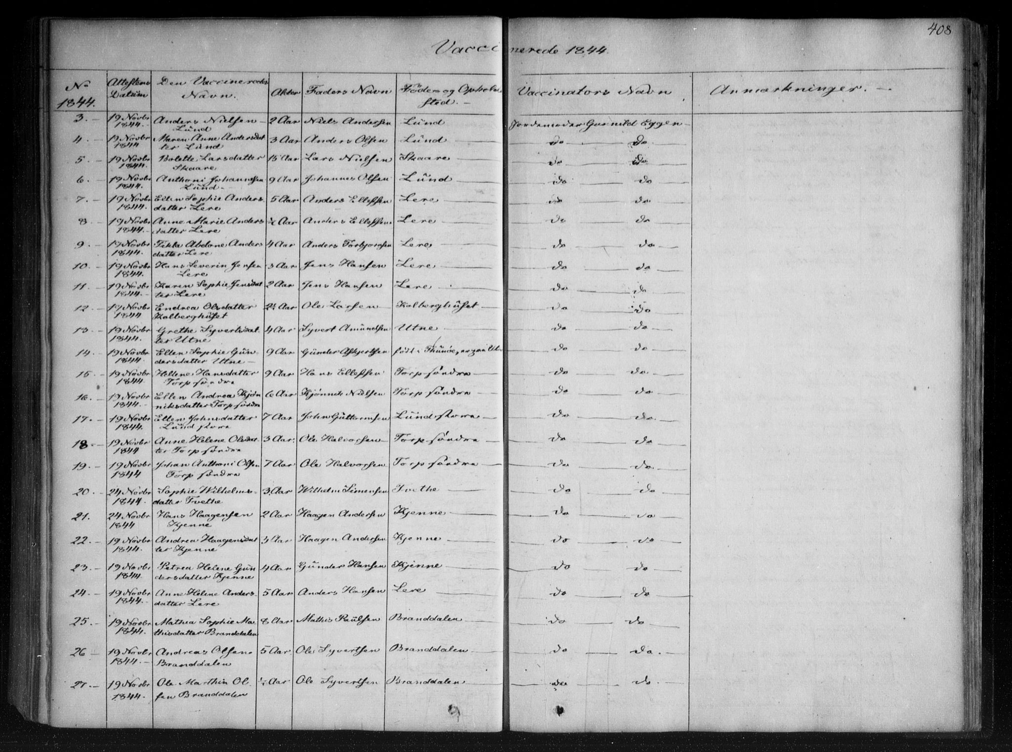Onsøy prestekontor Kirkebøker, SAO/A-10914/F/Fa/L0003: Parish register (official) no. I 3, 1841-1860, p. 408