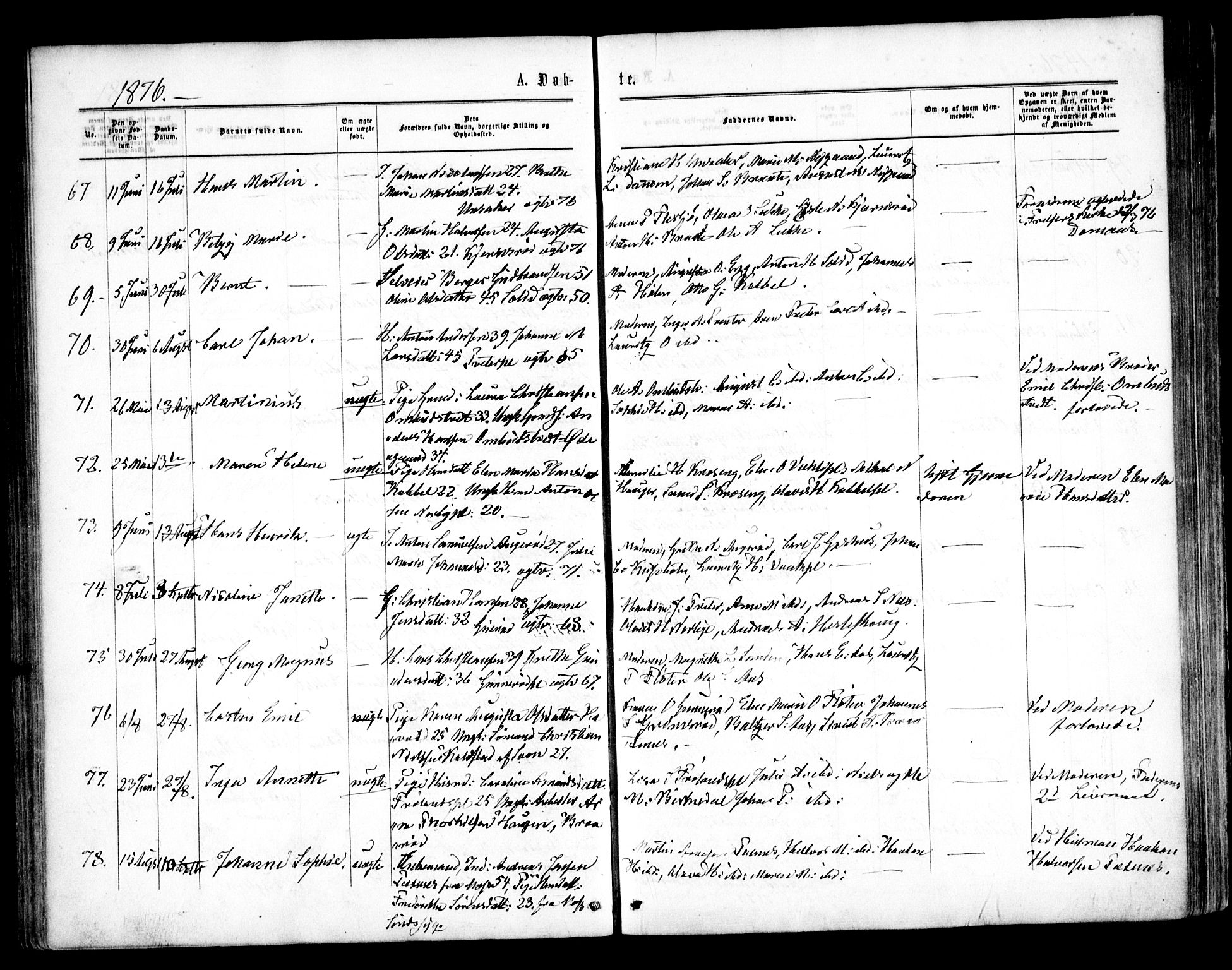 Våler prestekontor Kirkebøker, SAO/A-11083/F/Fa/L0008: Parish register (official) no. I 8, 1862-1876