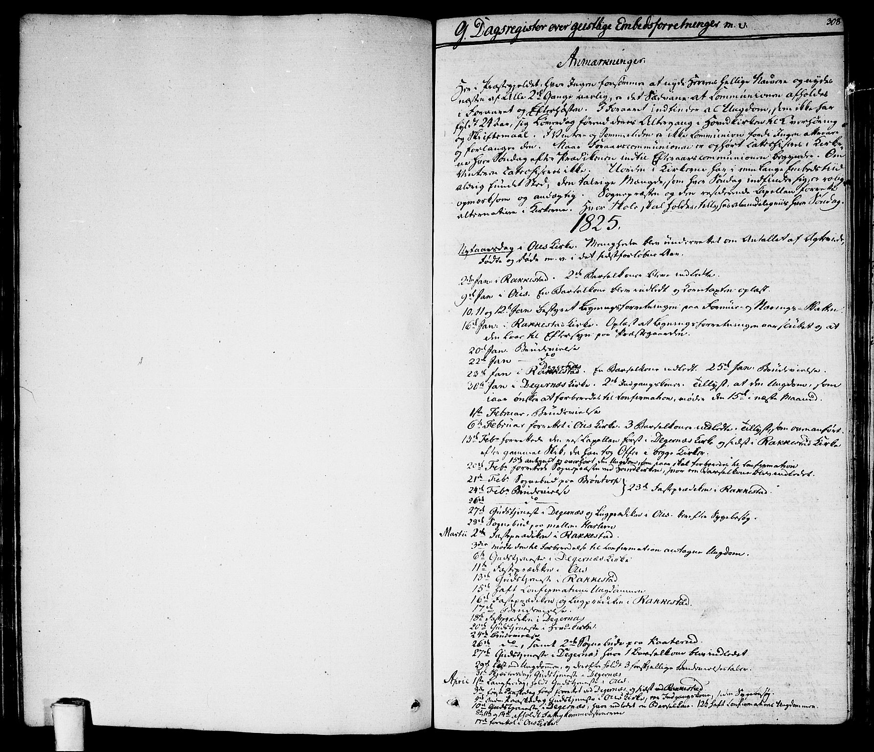 Rakkestad prestekontor Kirkebøker, AV/SAO-A-2008/F/Fa/L0007: Parish register (official) no. I 7, 1825-1841, p. 308