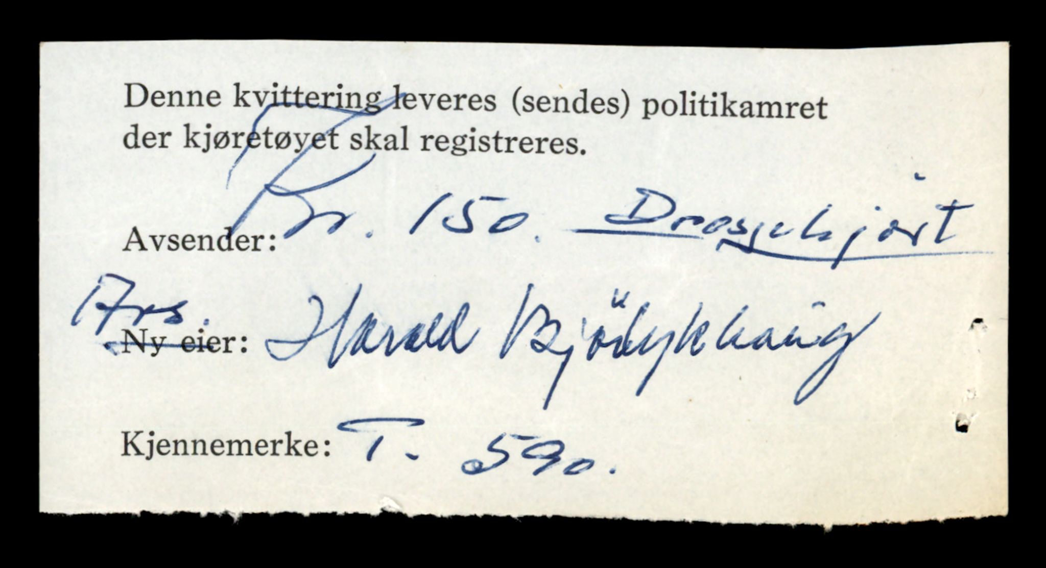 Møre og Romsdal vegkontor - Ålesund trafikkstasjon, AV/SAT-A-4099/F/Fe/L0006: Registreringskort for kjøretøy T 547 - T 650, 1927-1998, p. 1330