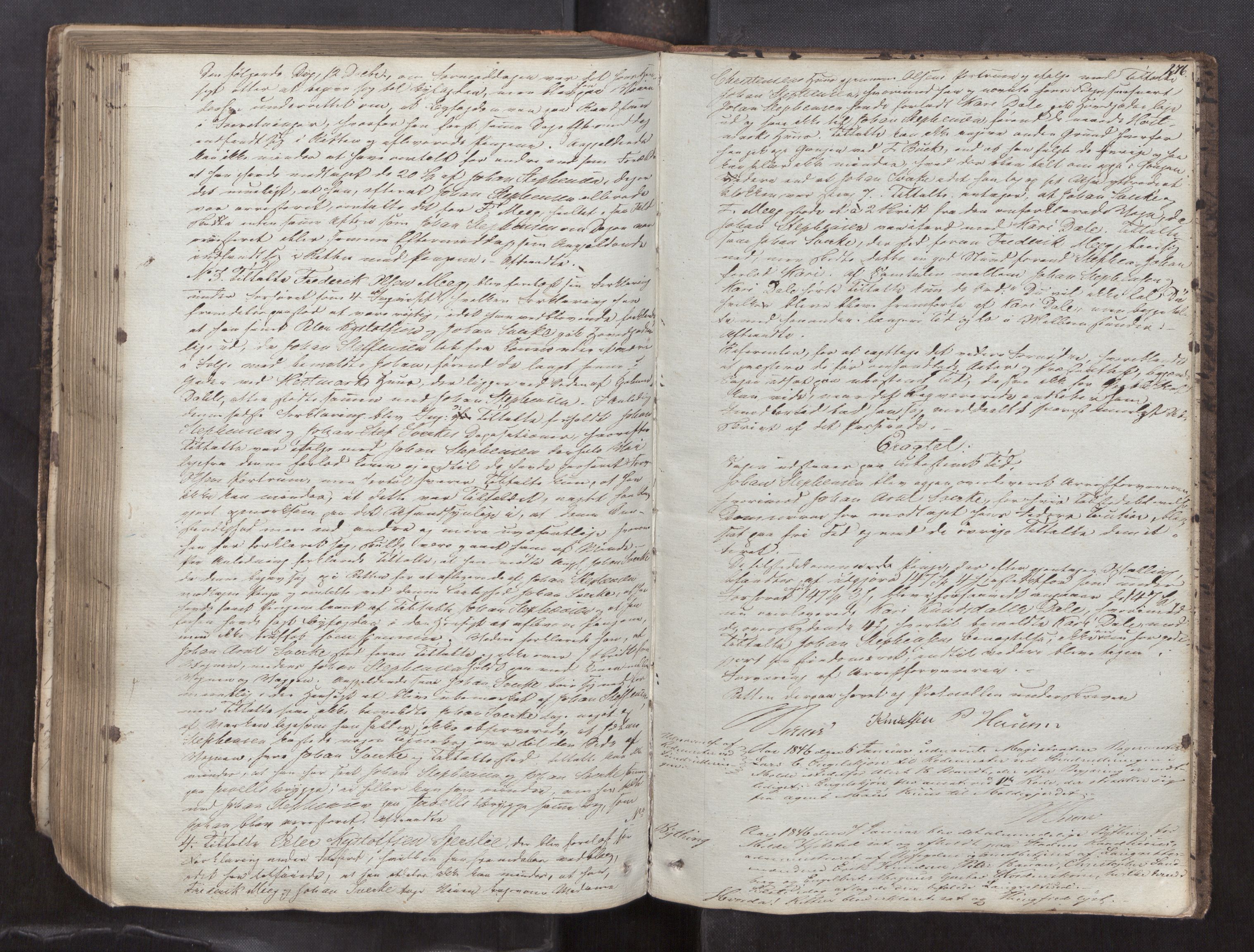 Molde byfogd, AV/SAT-A-0025/1/1A/L0004: Justisprotokoll, 1841-1846, p. 277b-278a