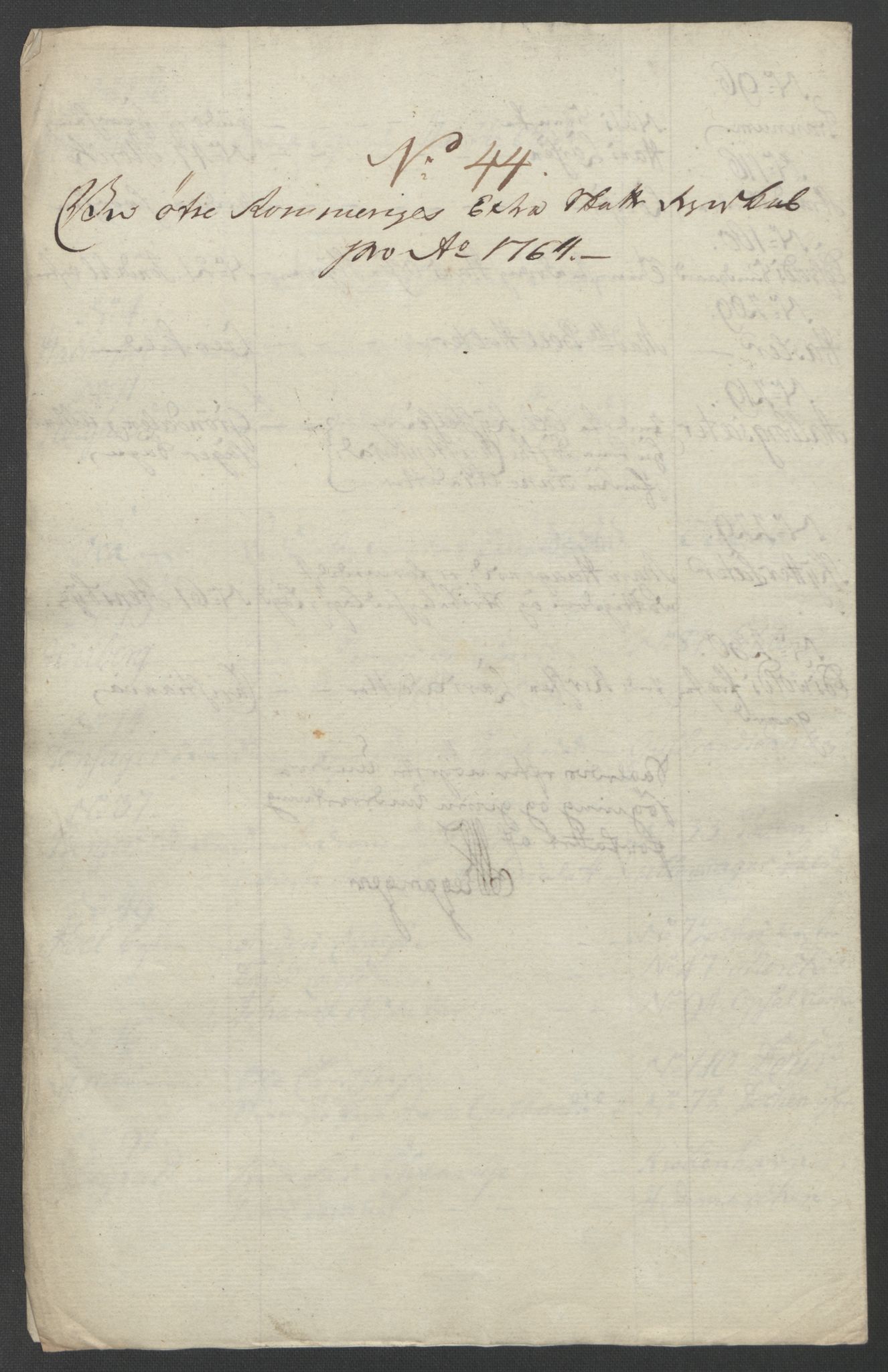 Rentekammeret inntil 1814, Reviderte regnskaper, Fogderegnskap, AV/RA-EA-4092/R12/L0804: Ekstraskatten Øvre Romerike, 1764, p. 170