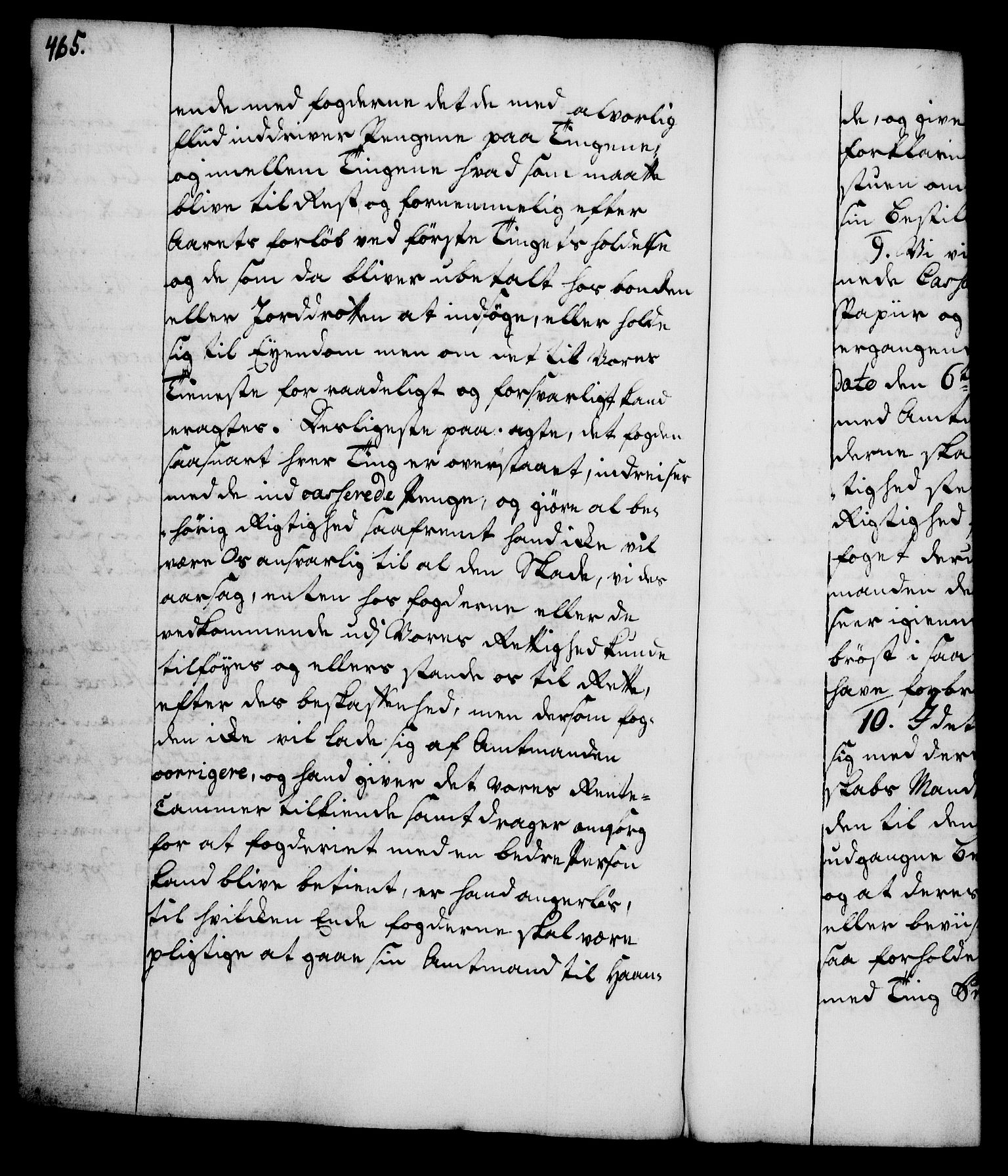 Rentekammeret, Kammerkanselliet, RA/EA-3111/G/Gg/Gga/L0005: Norsk ekspedisjonsprotokoll med register (merket RK 53.5), 1741-1749, p. 465