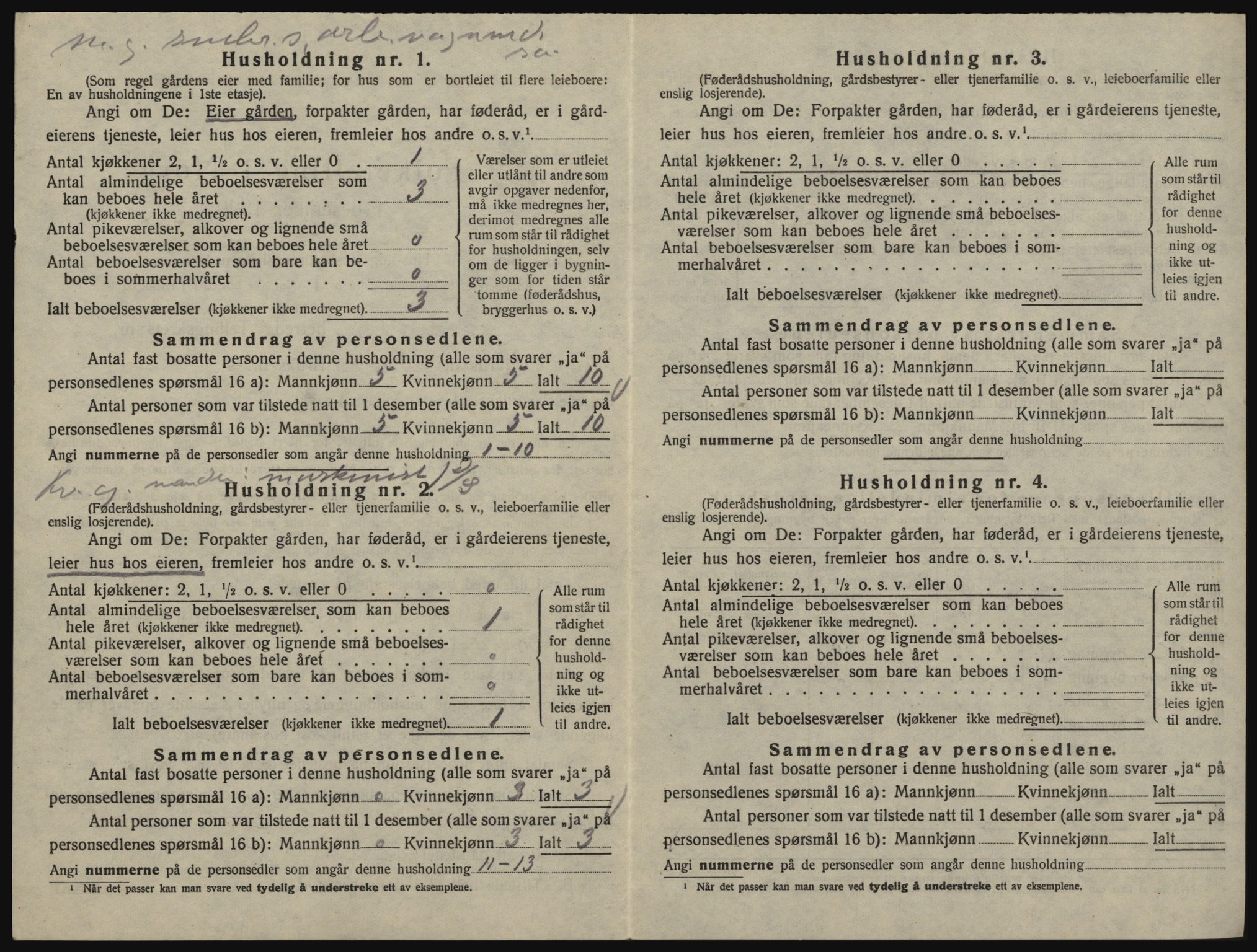 SAO, 1920 census for Glemmen, 1920, p. 2800