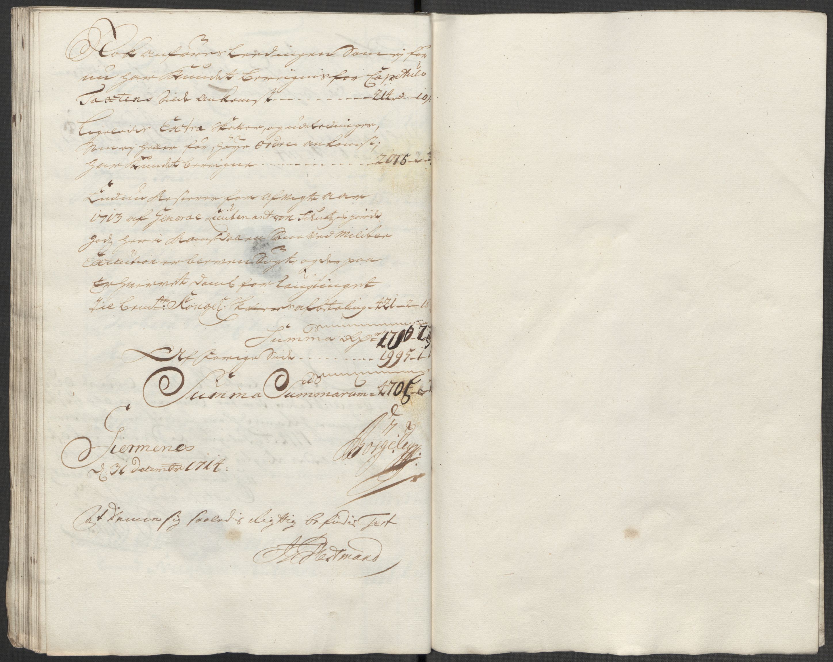 Rentekammeret inntil 1814, Reviderte regnskaper, Fogderegnskap, AV/RA-EA-4092/R55/L3662: Fogderegnskap Romsdal, 1713-1714, p. 498