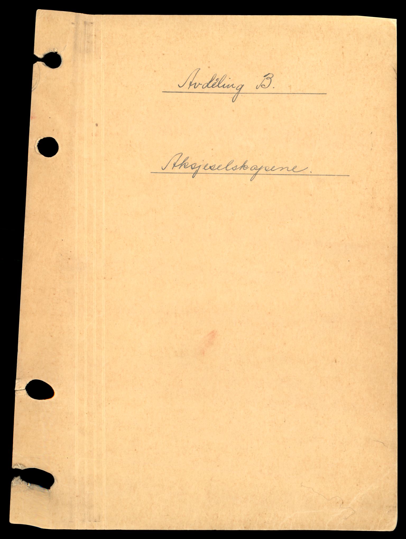 Steigen og Ofoten sorenskriveri, AV/SAT-A-0030/3/J/Jc/Jce/L0003: Aksjeselskap, M-Å, 1944-1990, p. 1