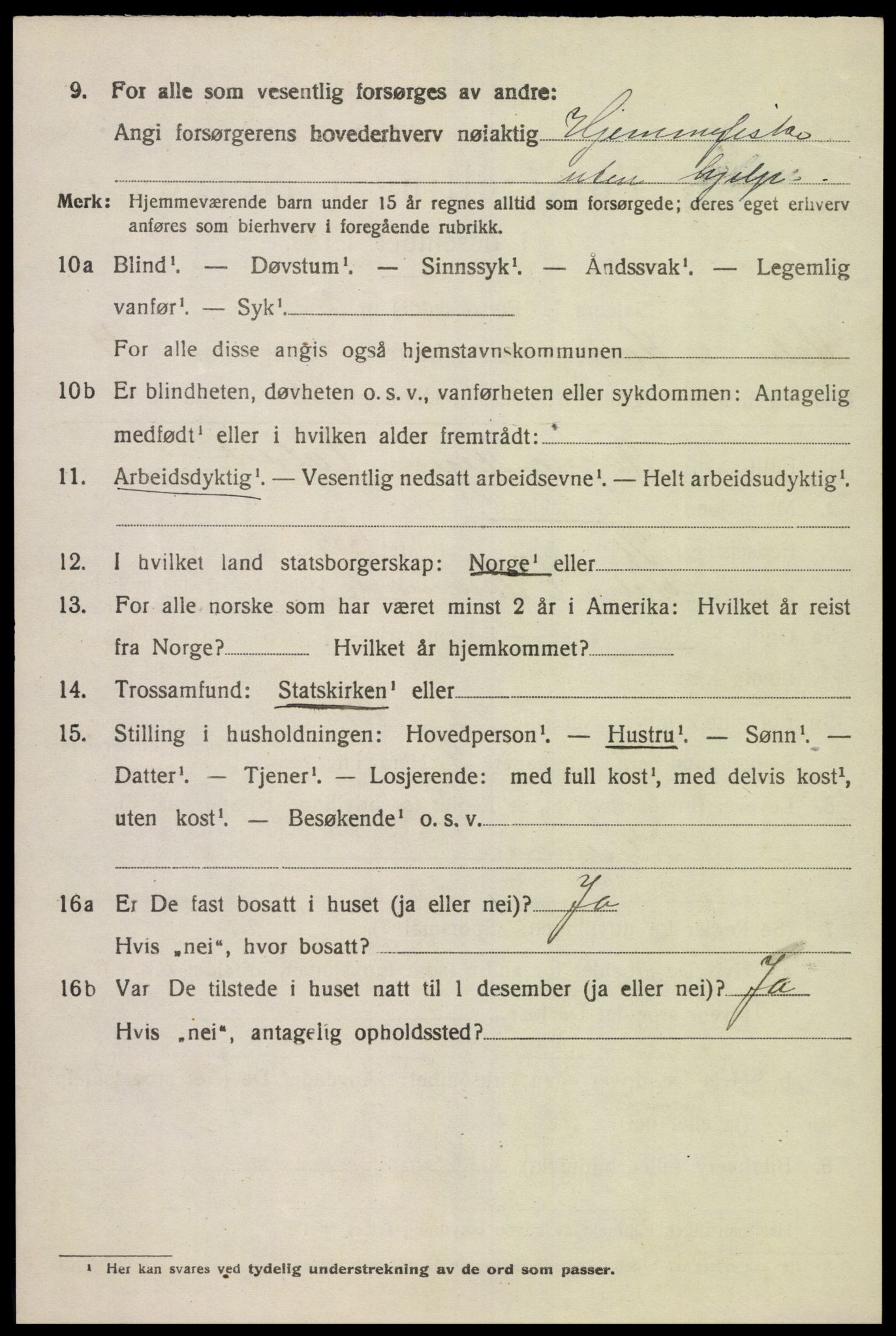 SAK, 1920 census for Halse og Harkmark, 1920, p. 2947