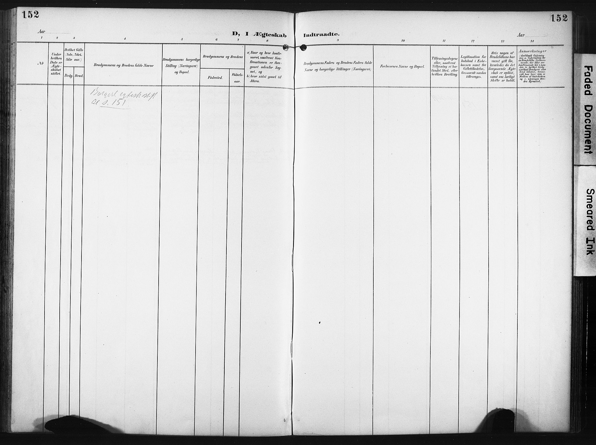 Hjelmeland sokneprestkontor, AV/SAST-A-101843/02/A/L0002: Parish register (official) no. A 17, 1901-1916, p. 152