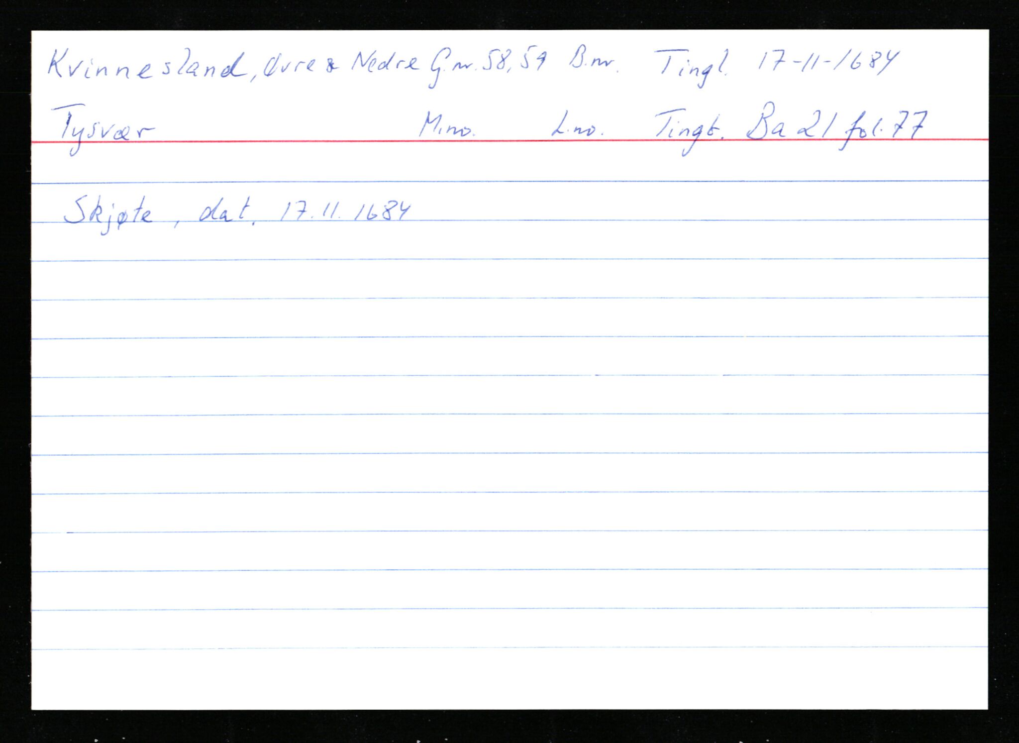 Statsarkivet i Stavanger, AV/SAST-A-101971/03/Y/Ym/L0033: Åstedskort sortert etter gårdsnavn: Kvelland - Lagestranden, 1600-1950, p. 138