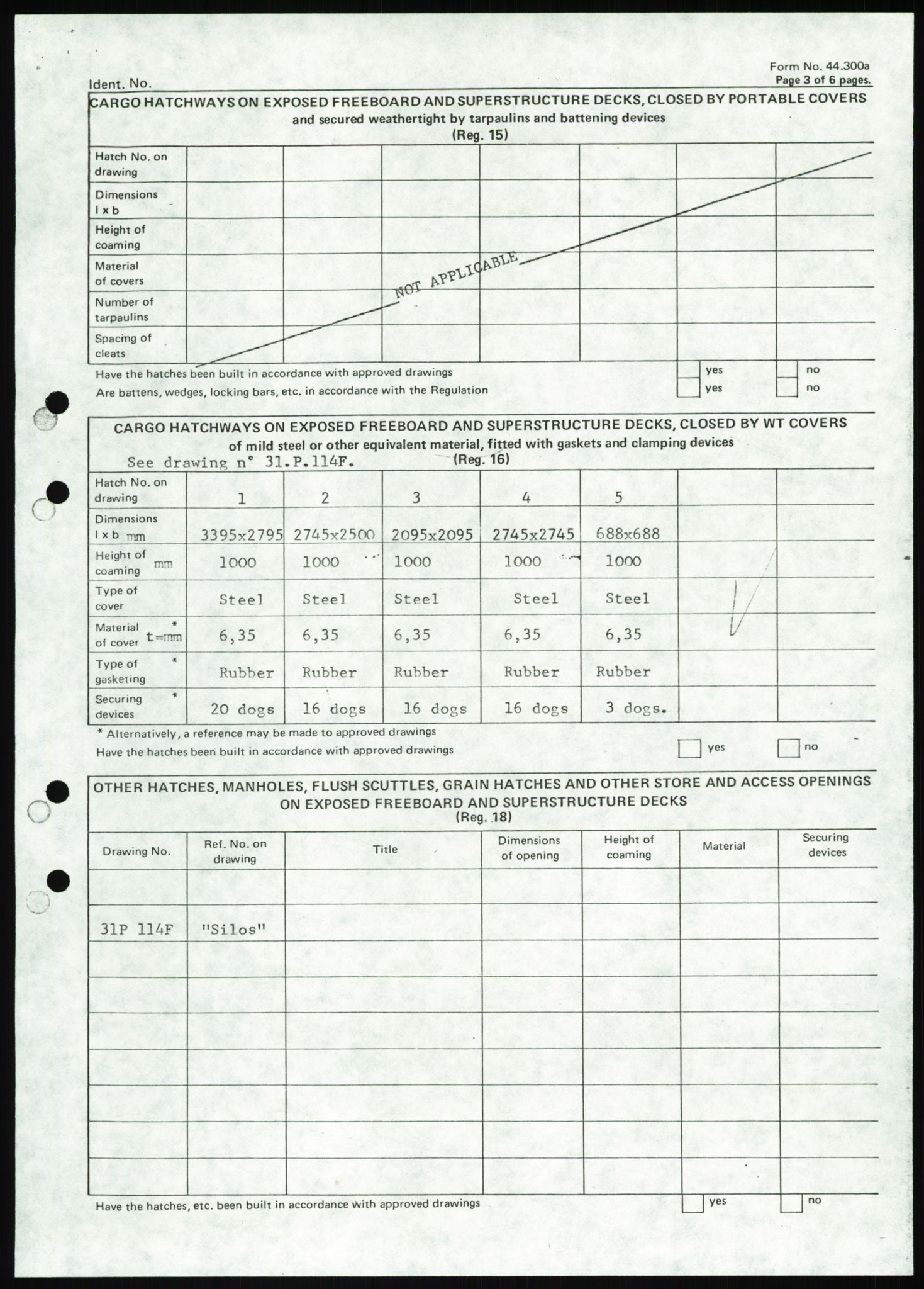 Justisdepartementet, Granskningskommisjonen ved Alexander Kielland-ulykken 27.3.1980, AV/RA-S-1165/D/L0013: H Sjøfartsdirektoratet og Skipskontrollen (H25-H43, H45, H47-H48, H50, H52)/I Det norske Veritas (I34, I41, I47), 1980-1981, p. 721