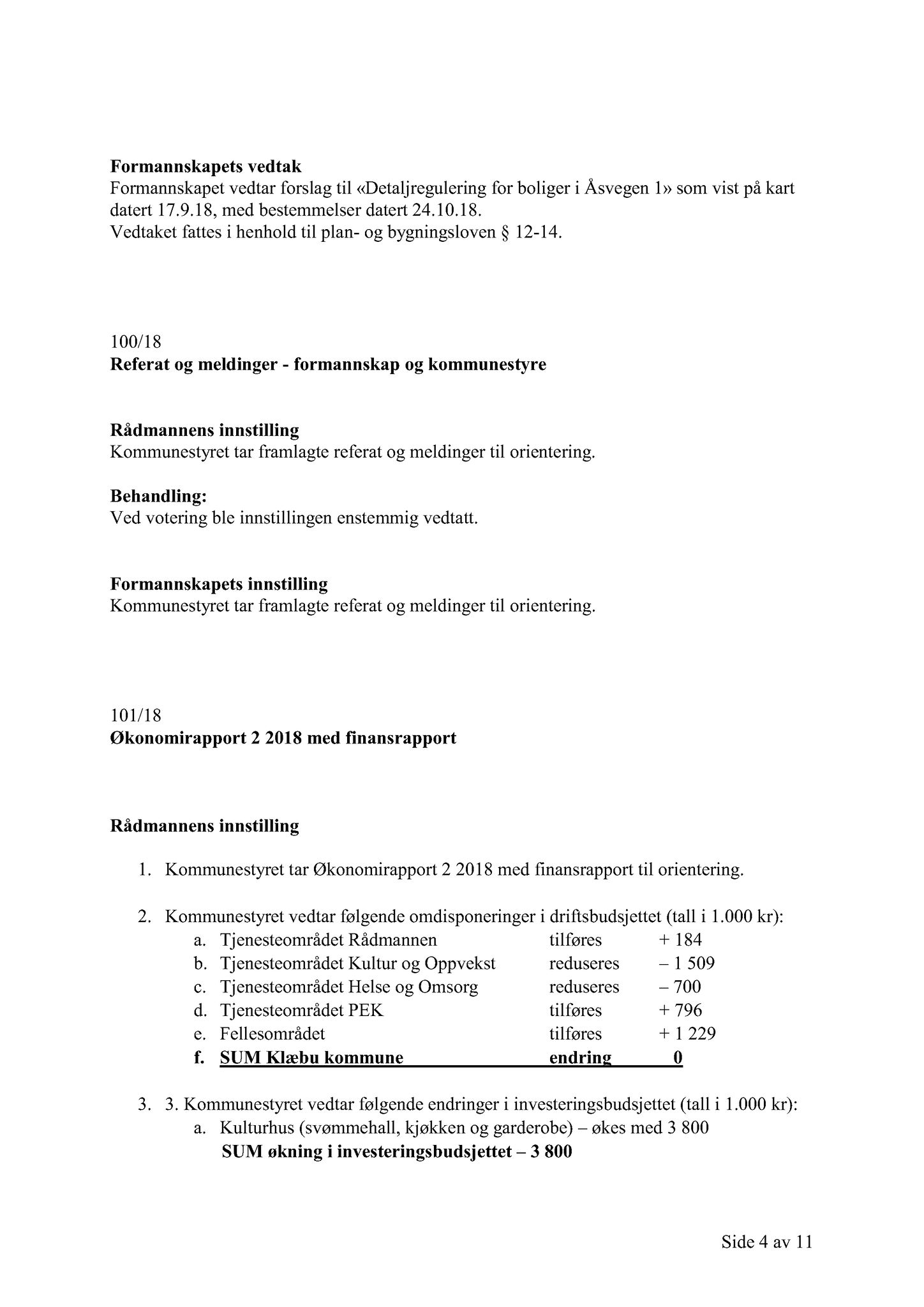 Klæbu Kommune, TRKO/KK/02-FS/L011: Formannsskapet - Møtedokumenter, 2018, p. 2769