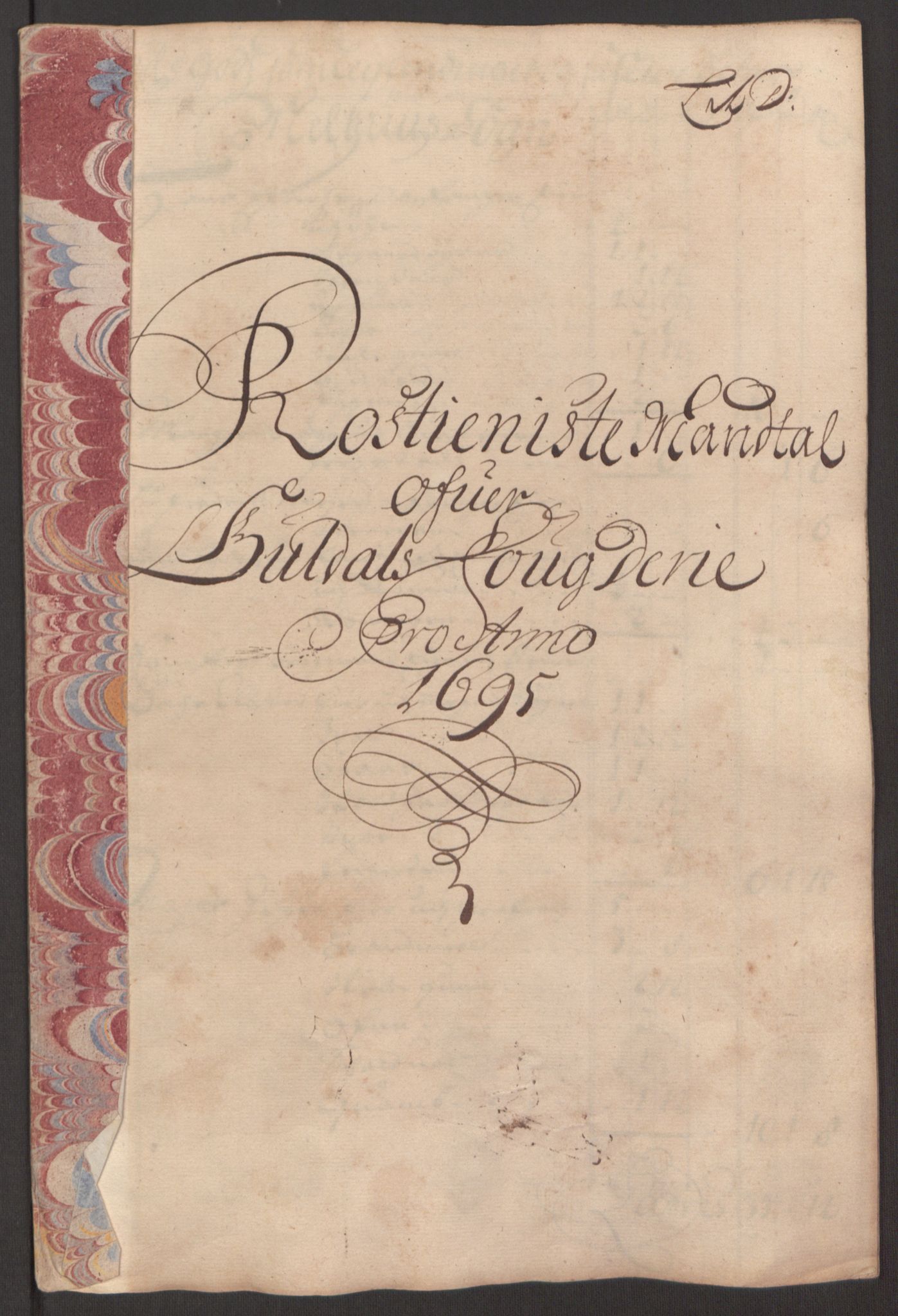 Rentekammeret inntil 1814, Reviderte regnskaper, Fogderegnskap, RA/EA-4092/R60/L3945: Fogderegnskap Orkdal og Gauldal, 1695, p. 330