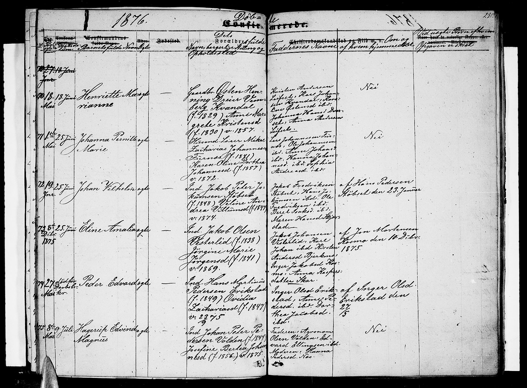 Ministerialprotokoller, klokkerbøker og fødselsregistre - Nordland, AV/SAT-A-1459/852/L0753: Parish register (copy) no. 852C04, 1856-1877, p. 230