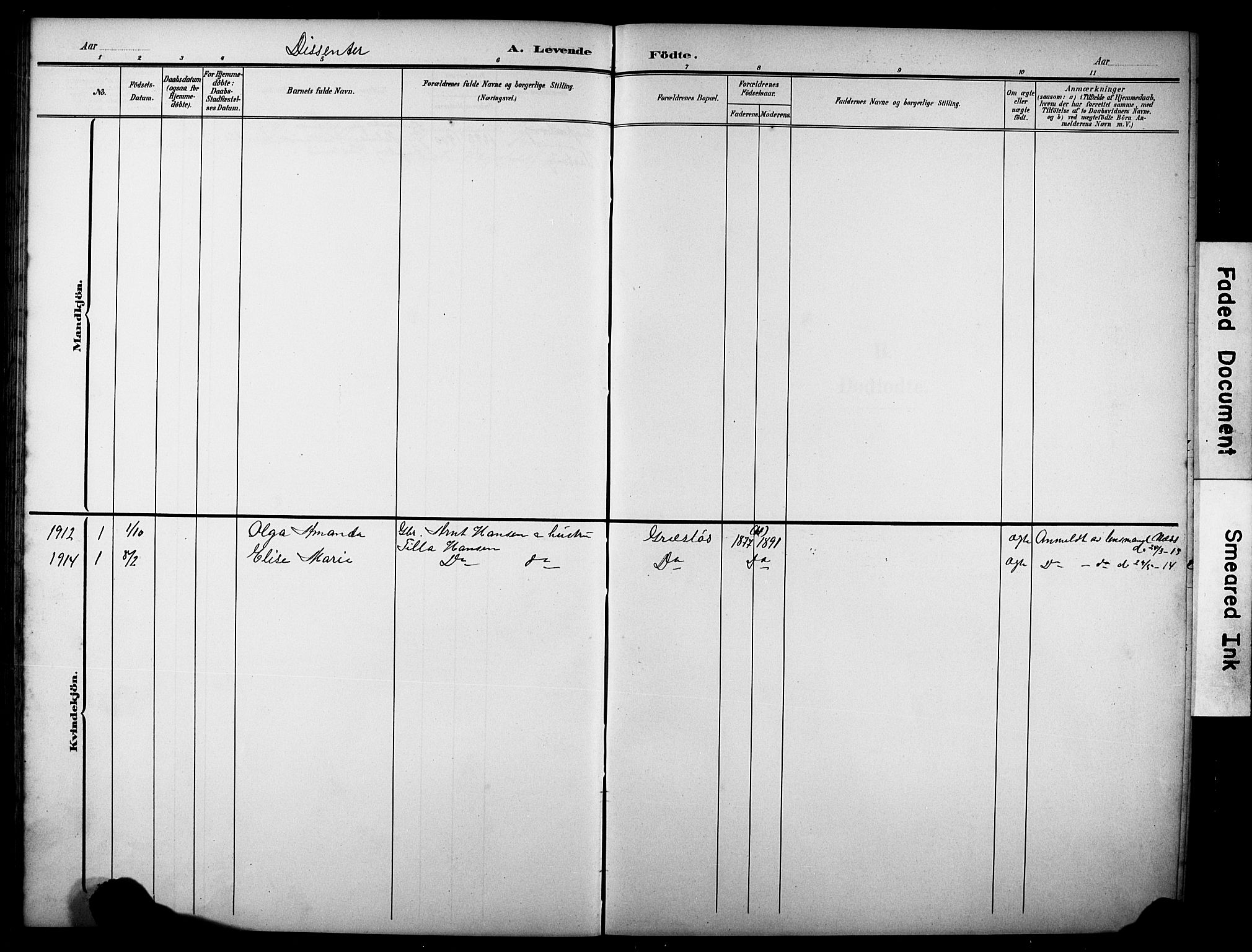 Varteig prestekontor Kirkebøker, SAO/A-10447a/G/Ga/L0001: Parish register (copy) no. 1, 1902-1923