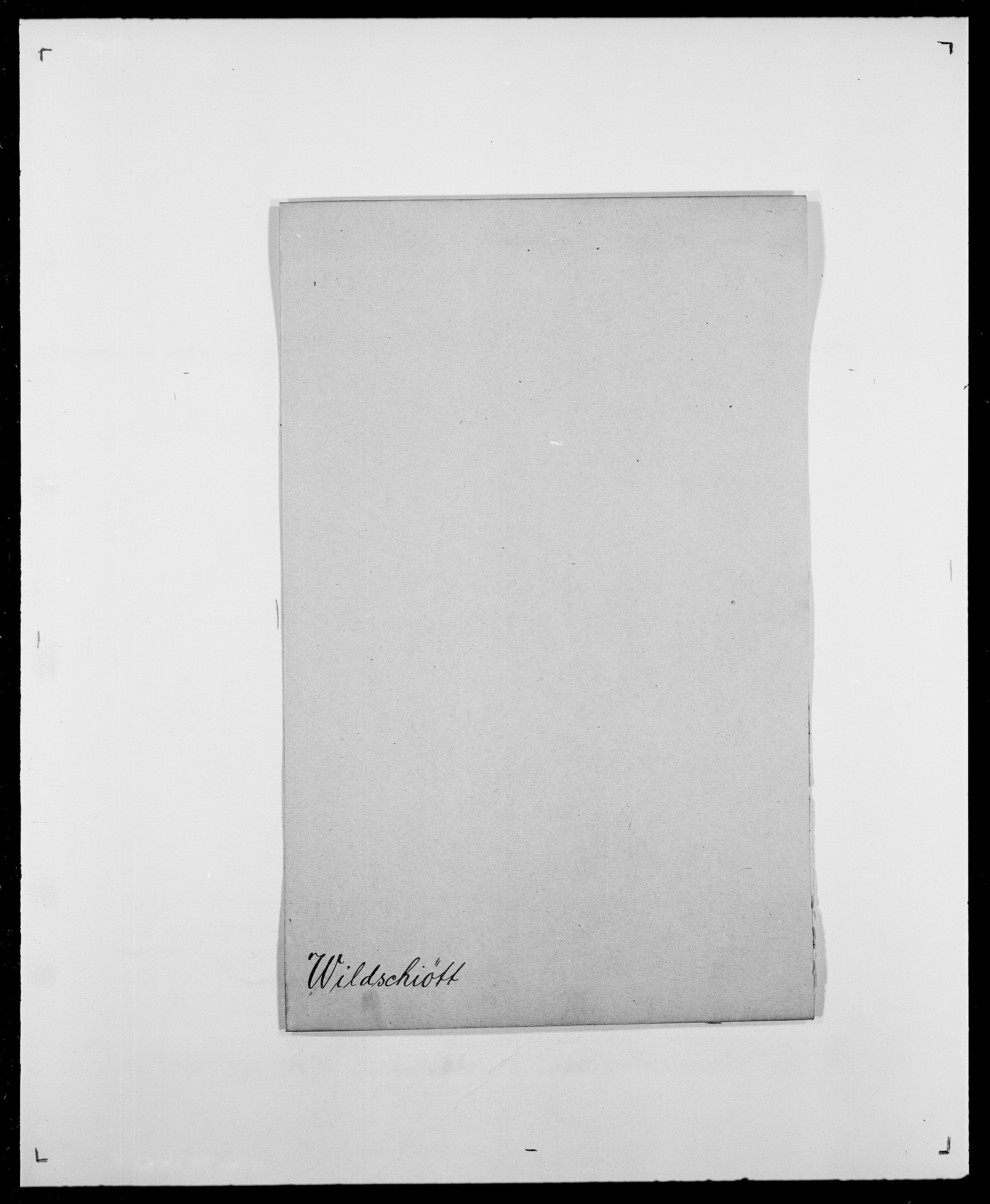 Delgobe, Charles Antoine - samling, AV/SAO-PAO-0038/D/Da/L0042: Vilain - Wulf, Wulff, se også Wolf, p. 30