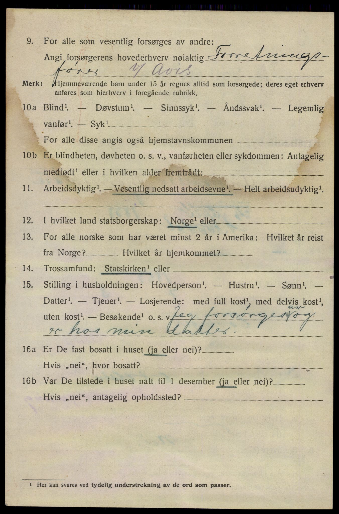 SAO, 1920 census for Kristiania, 1920, p. 142678