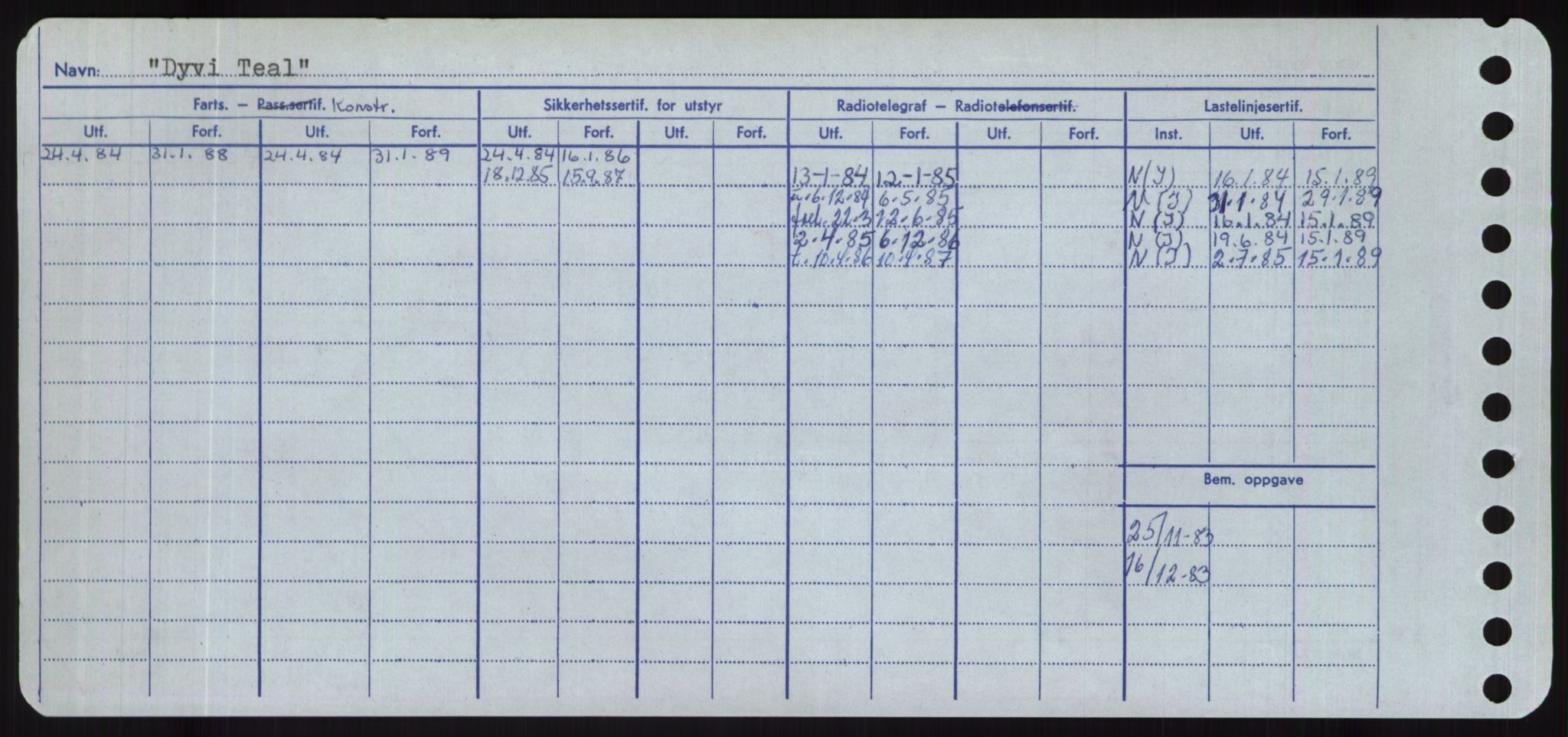 Sjøfartsdirektoratet med forløpere, Skipsmålingen, RA/S-1627/H/Hd/L0008: Fartøy, C-D, p. 756