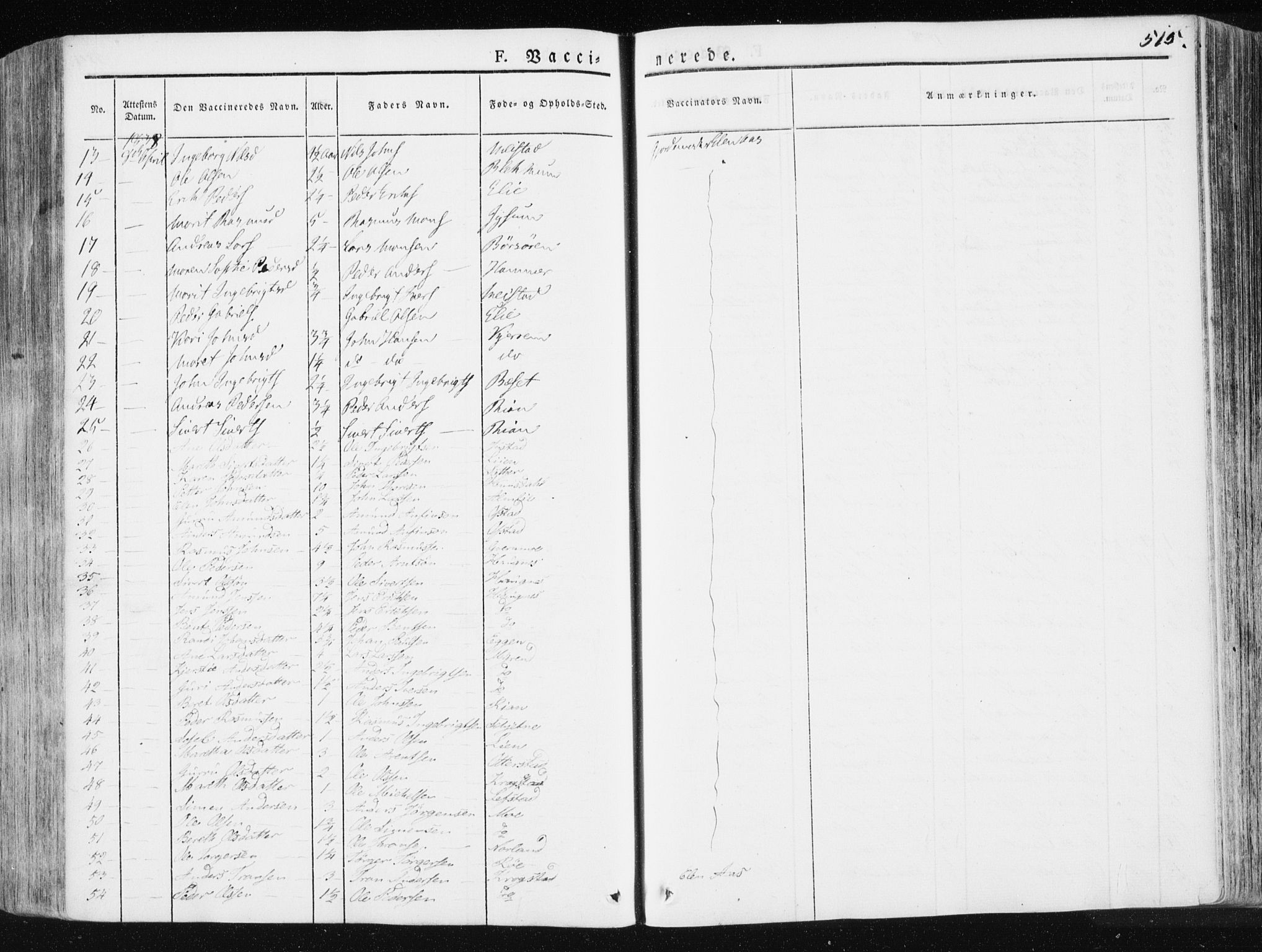 Ministerialprotokoller, klokkerbøker og fødselsregistre - Sør-Trøndelag, SAT/A-1456/665/L0771: Parish register (official) no. 665A06, 1830-1856, p. 515