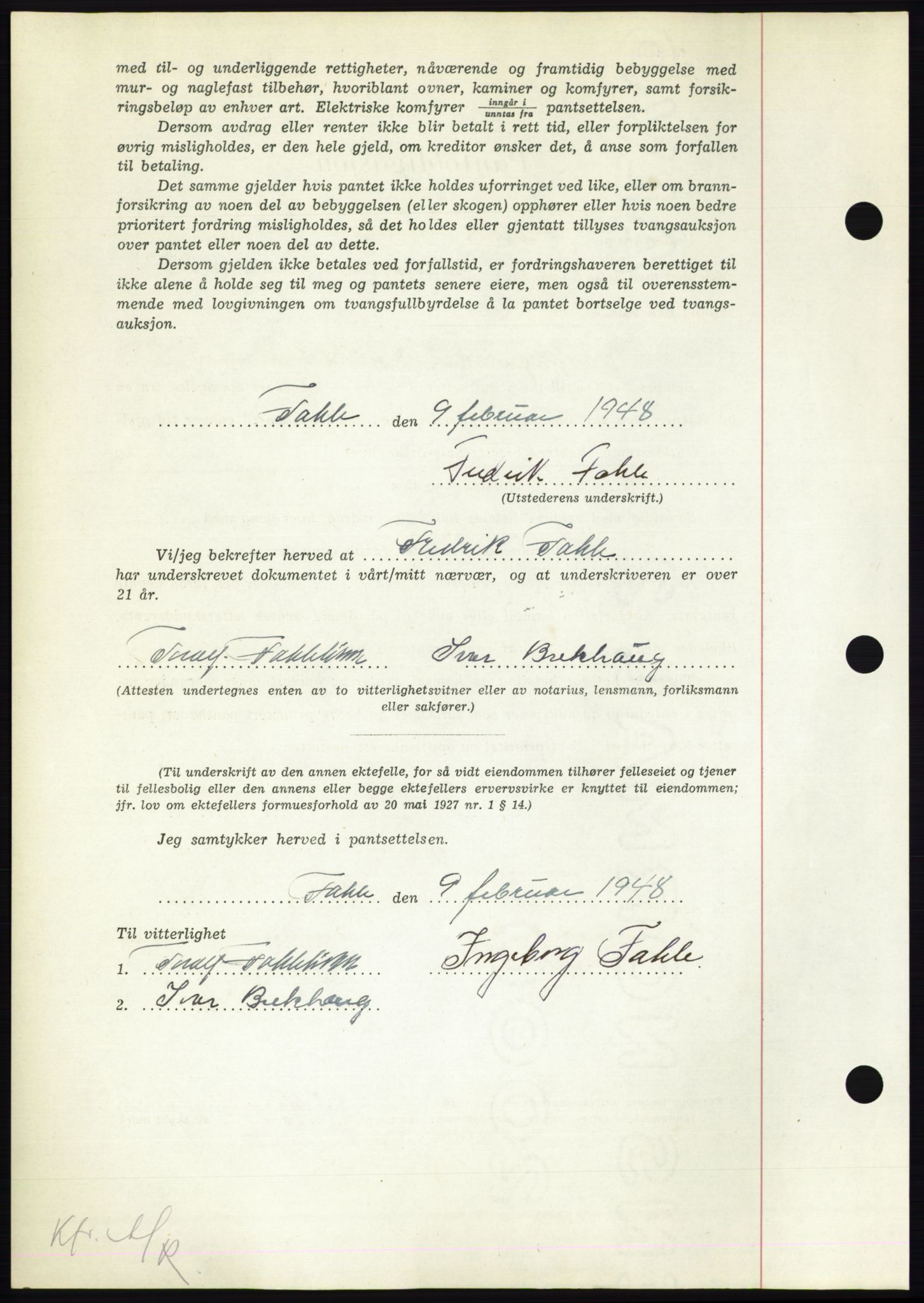 Nordmøre sorenskriveri, AV/SAT-A-4132/1/2/2Ca: Mortgage book no. B102, 1949-1949, Diary no: : 2191/1949