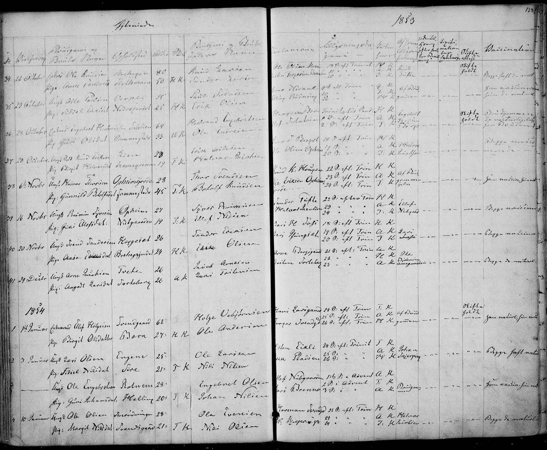 Ål kirkebøker, AV/SAKO-A-249/F/Fa/L0006: Parish register (official) no. I 6, 1849-1864, p. 138