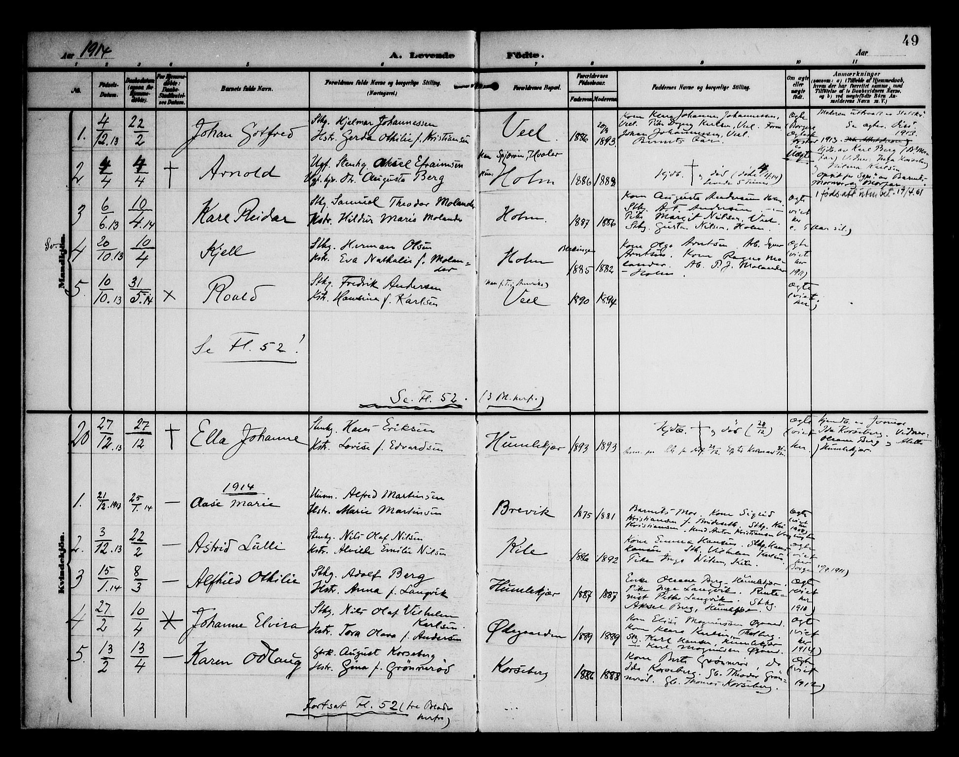 Borge prestekontor Kirkebøker, AV/SAO-A-10903/F/Fb/L0004: Parish register (official) no. II 4, 1902-1914, p. 49