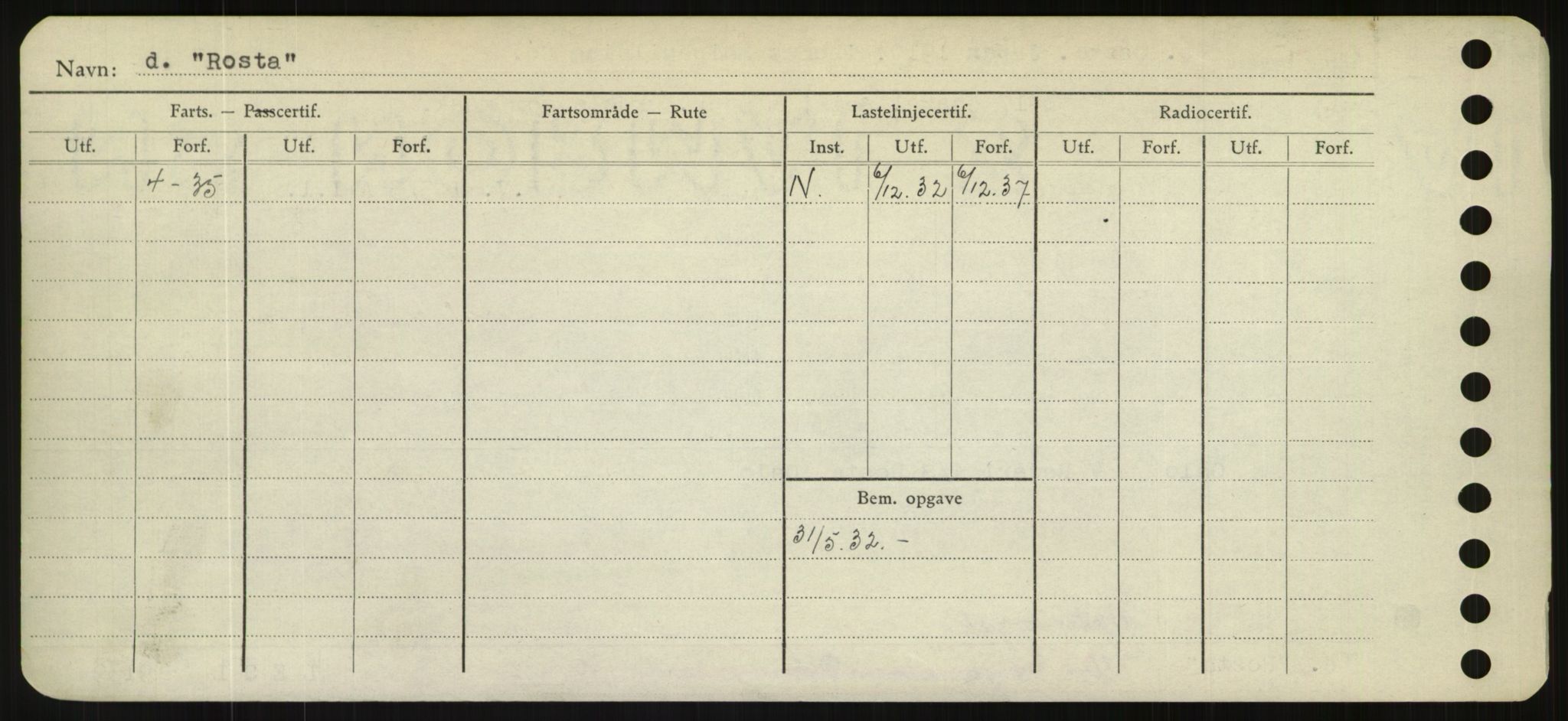 Sjøfartsdirektoratet med forløpere, Skipsmålingen, RA/S-1627/H/Hd/L0031: Fartøy, Rju-Sam, p. 218