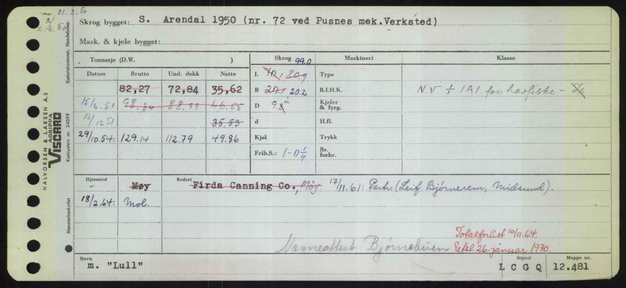 Sjøfartsdirektoratet med forløpere, Skipsmålingen, AV/RA-S-1627/H/Hd/L0023: Fartøy, Lia-Løv, p. 393