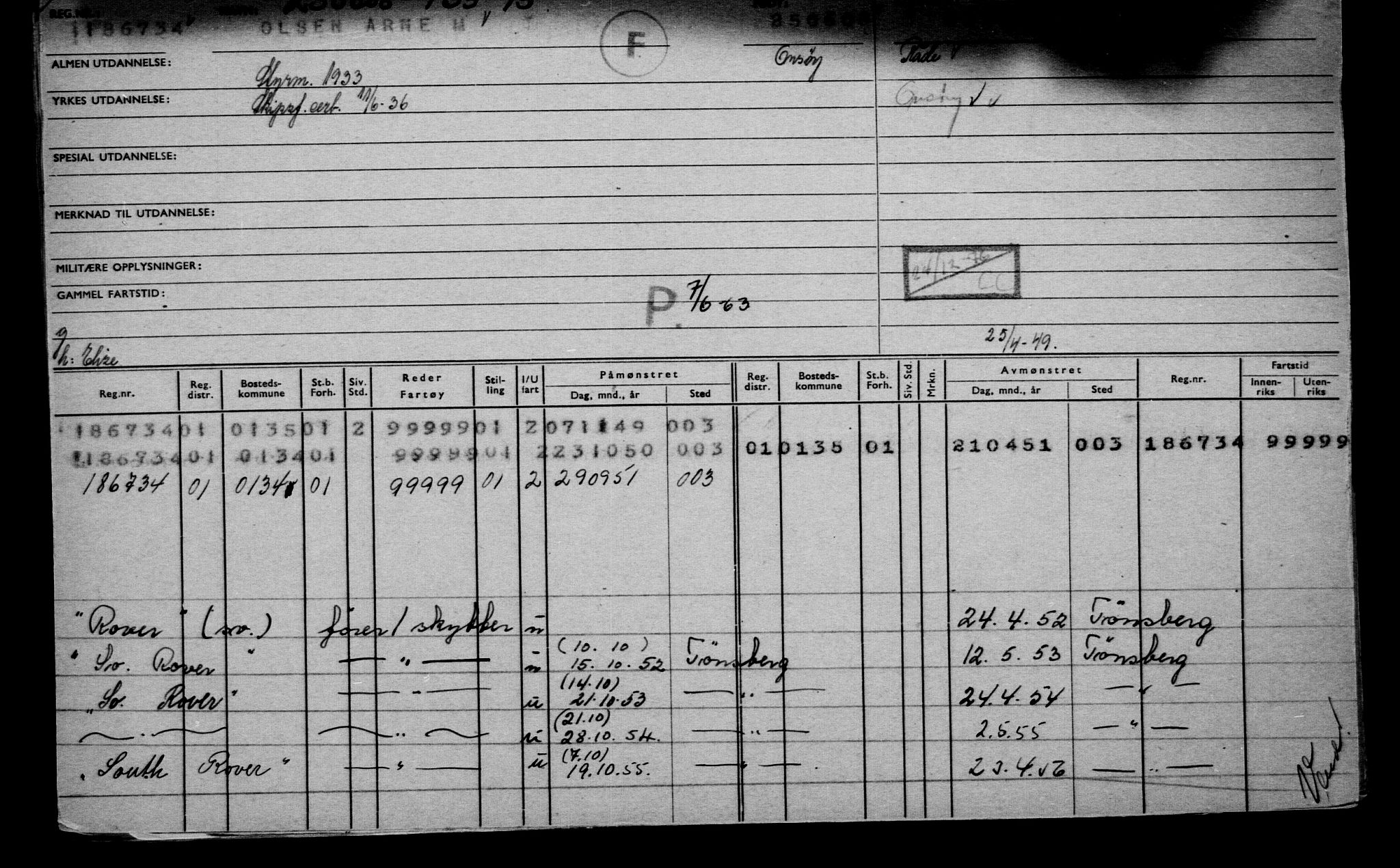 Direktoratet for sjømenn, AV/RA-S-3545/G/Gb/L0077: Hovedkort, 1908, p. 727