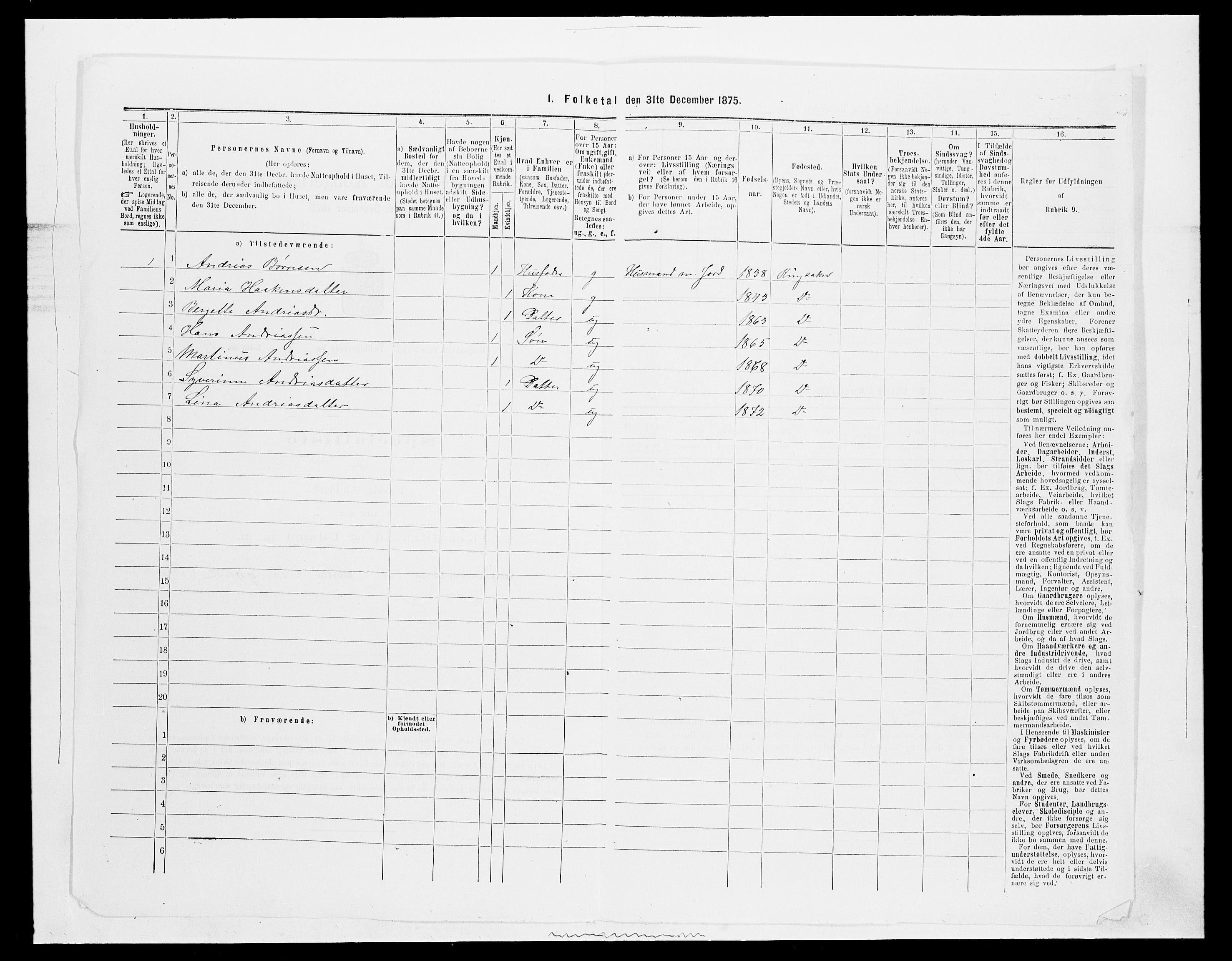 SAH, 1875 census for 0412P Ringsaker, 1875, p. 2808