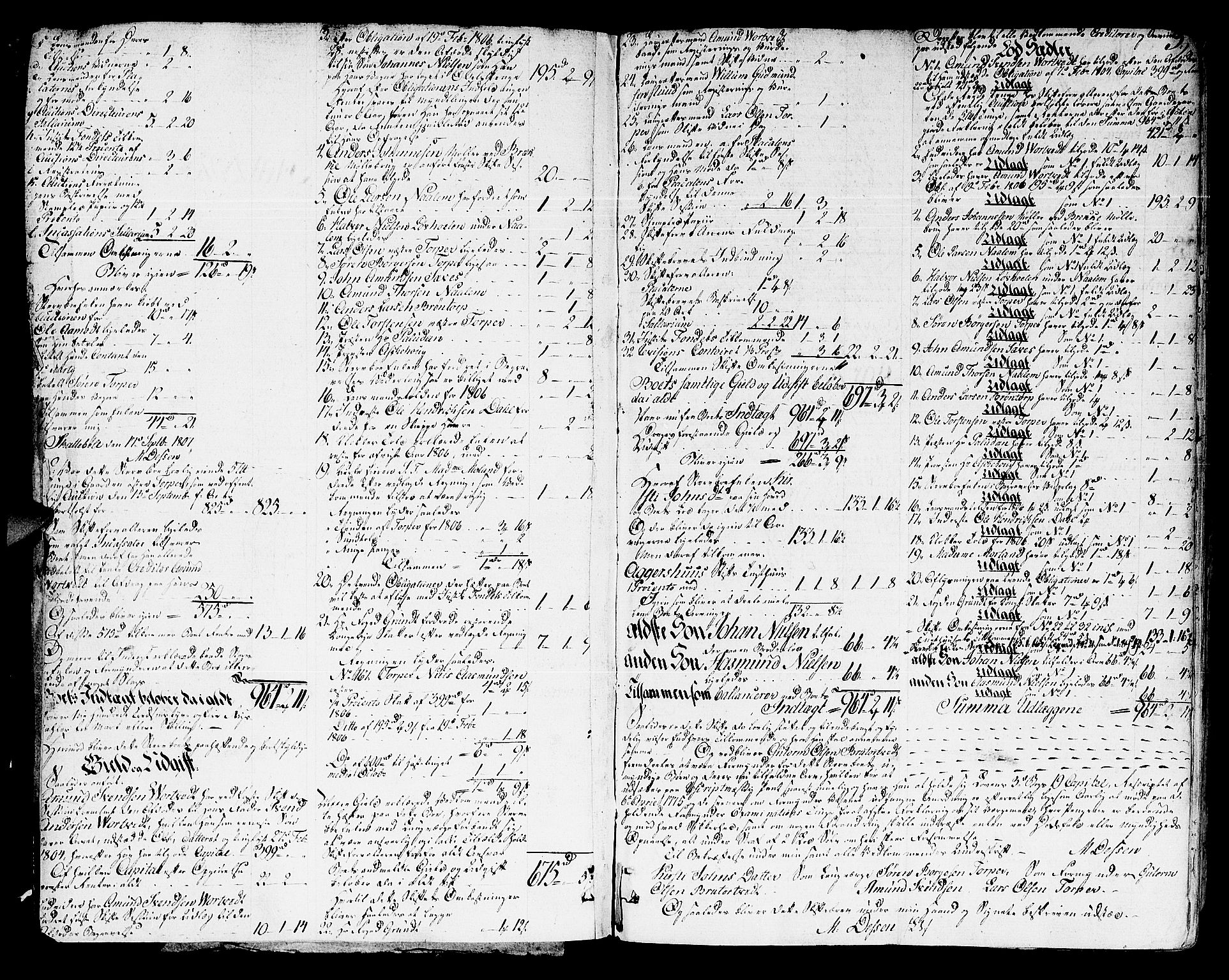 Rakkestad sorenskriveri, AV/SAO-A-10686/H/Hb/L0007: Skifteprotokoller, 1807-1810, p. 2b-3a