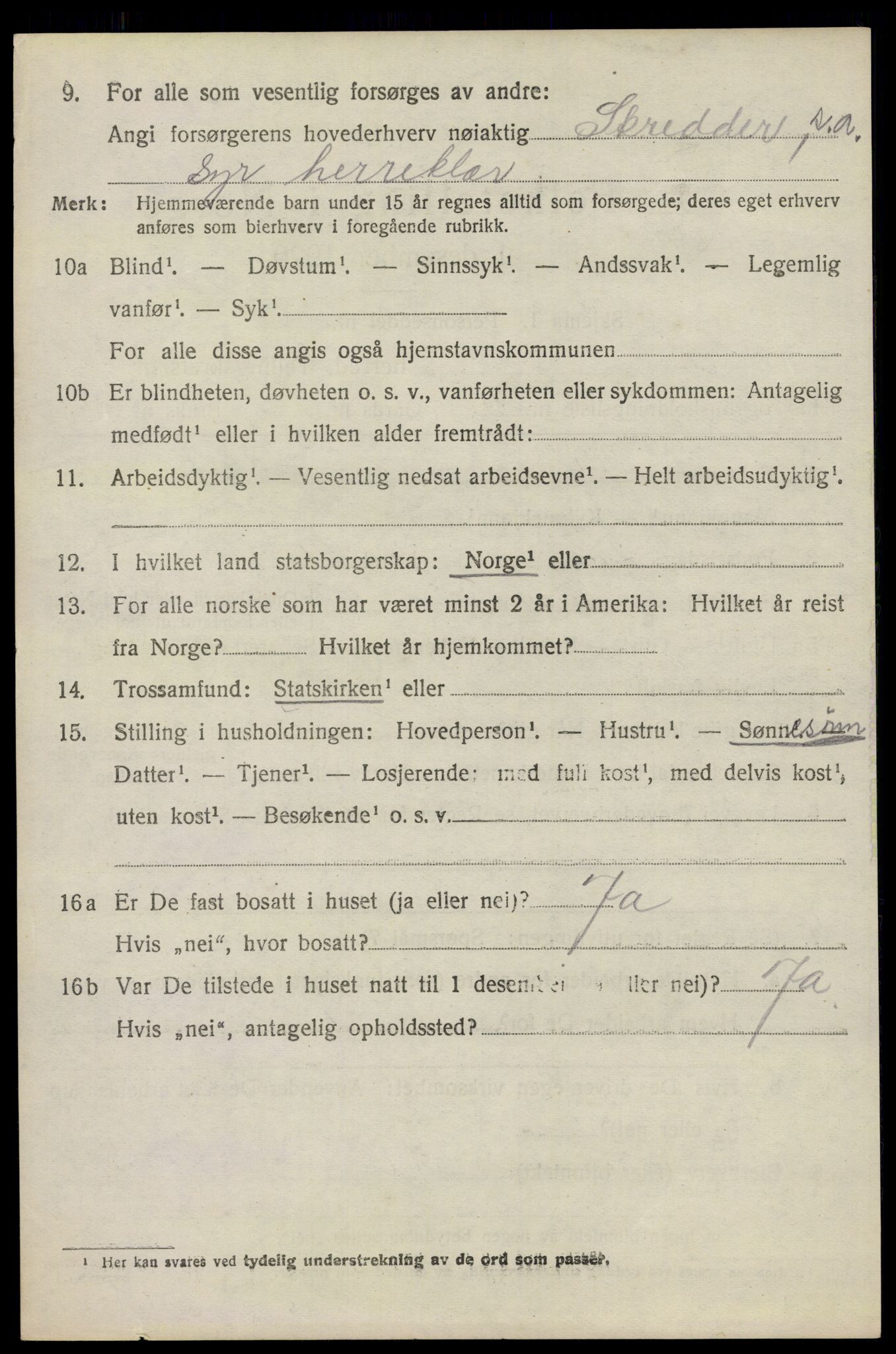 SAO, 1920 census for Hurdal, 1920, p. 3679