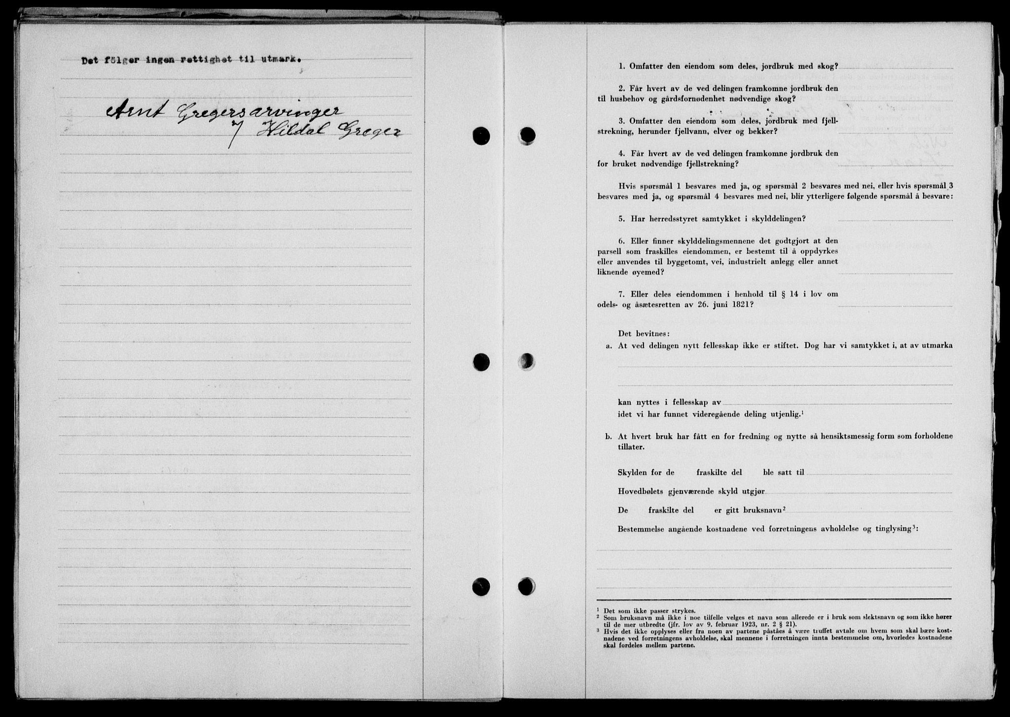 Lofoten sorenskriveri, SAT/A-0017/1/2/2C/L0017a: Mortgage book no. 17a, 1947-1948, Diary no: : 2064/1947