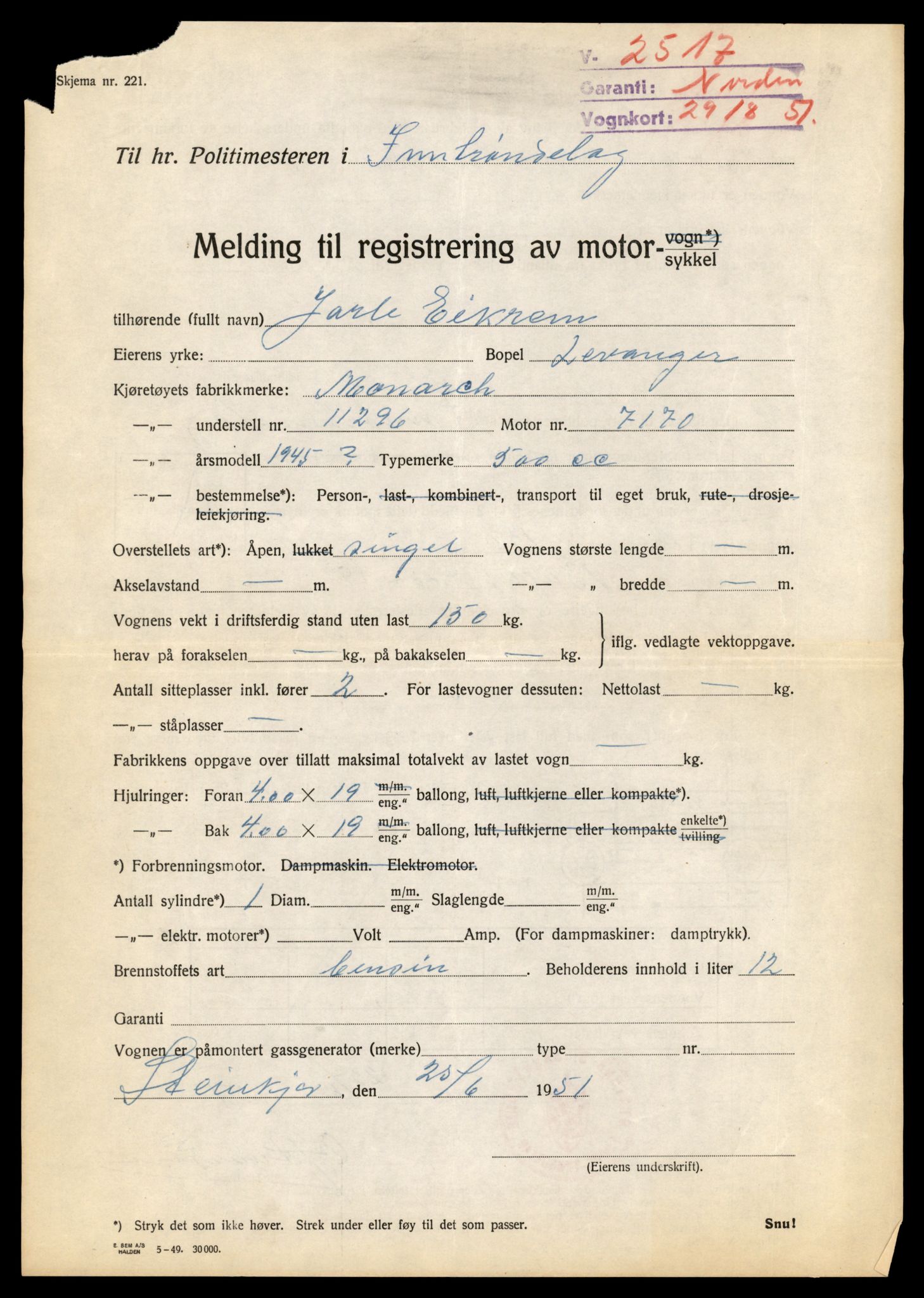 Møre og Romsdal vegkontor - Ålesund trafikkstasjon, AV/SAT-A-4099/F/Fe/L0039: Registreringskort for kjøretøy T 13361 - T 13530, 1927-1998, p. 623