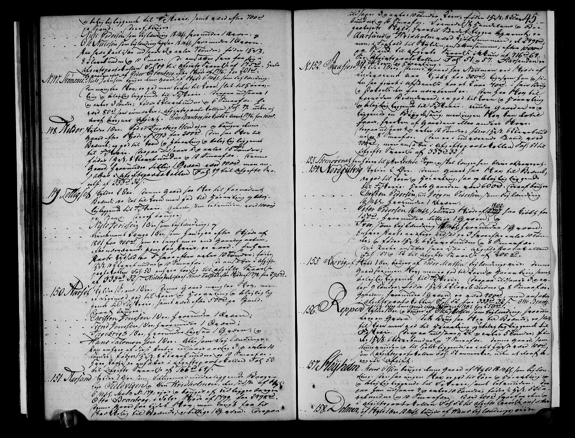 Rentekammeret inntil 1814, Realistisk ordnet avdeling, RA/EA-4070/N/Ne/Nea/L0153: Namdalen fogderi. Deliberasjonsprotokoll, 1803, p. 46