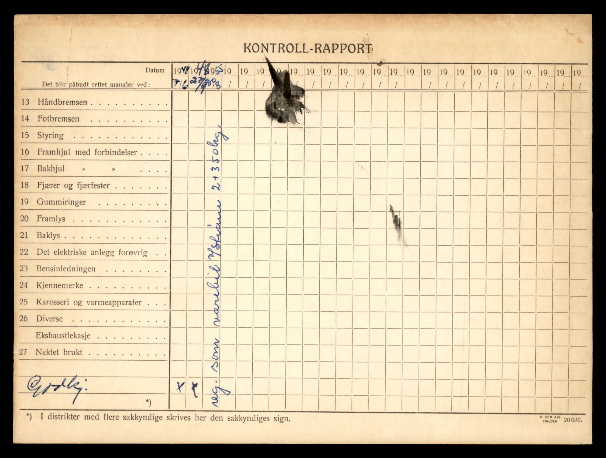 Møre og Romsdal vegkontor - Ålesund trafikkstasjon, AV/SAT-A-4099/F/Fe/L0012: Registreringskort for kjøretøy T 1290 - T 1450, 1927-1998, p. 2077
