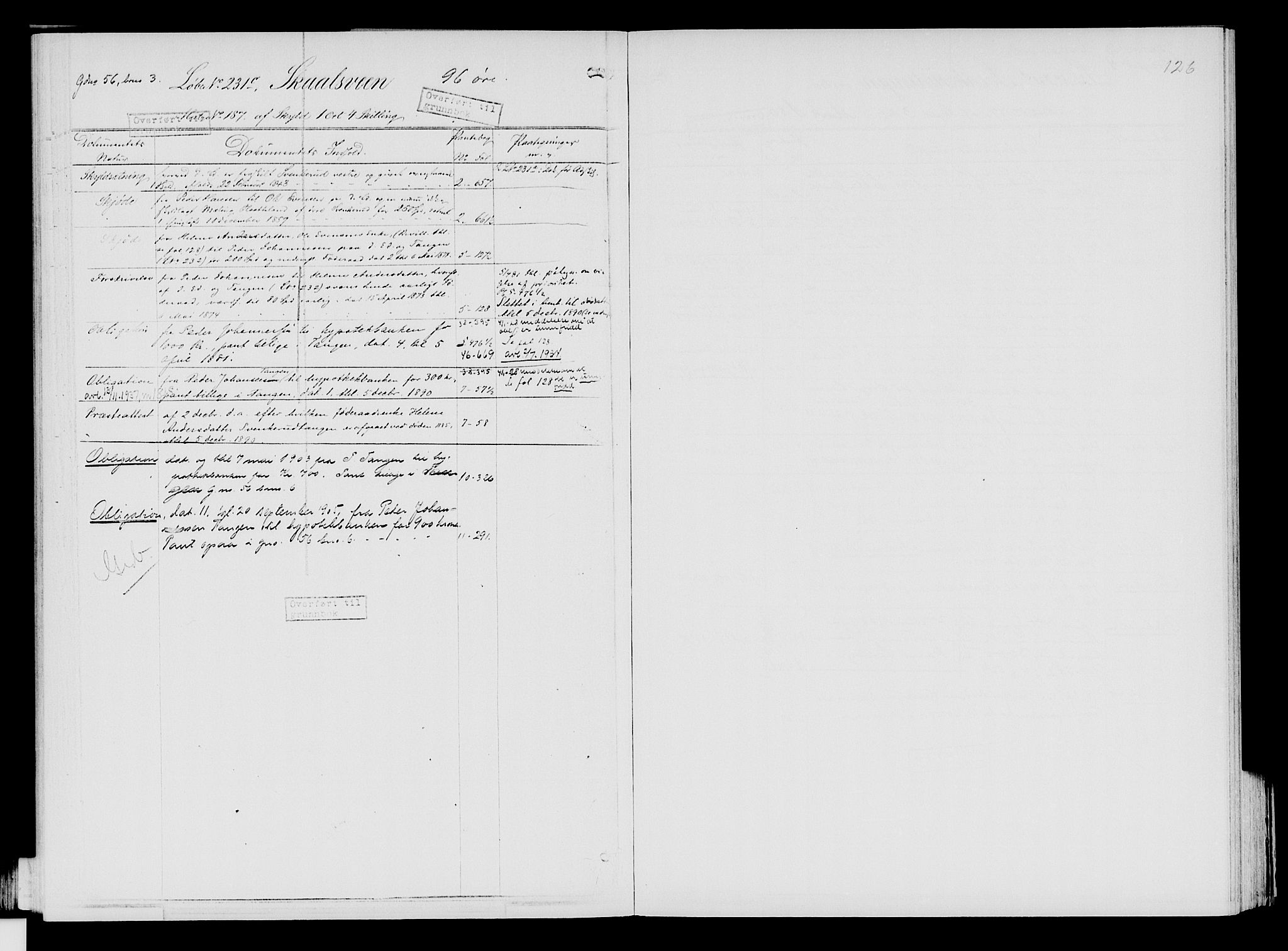 Nord-Hedmark sorenskriveri, SAH/TING-012/H/Ha/Had/Hade/L0001A: Mortgage register no. 4.1a, 1871-1940, p. 126