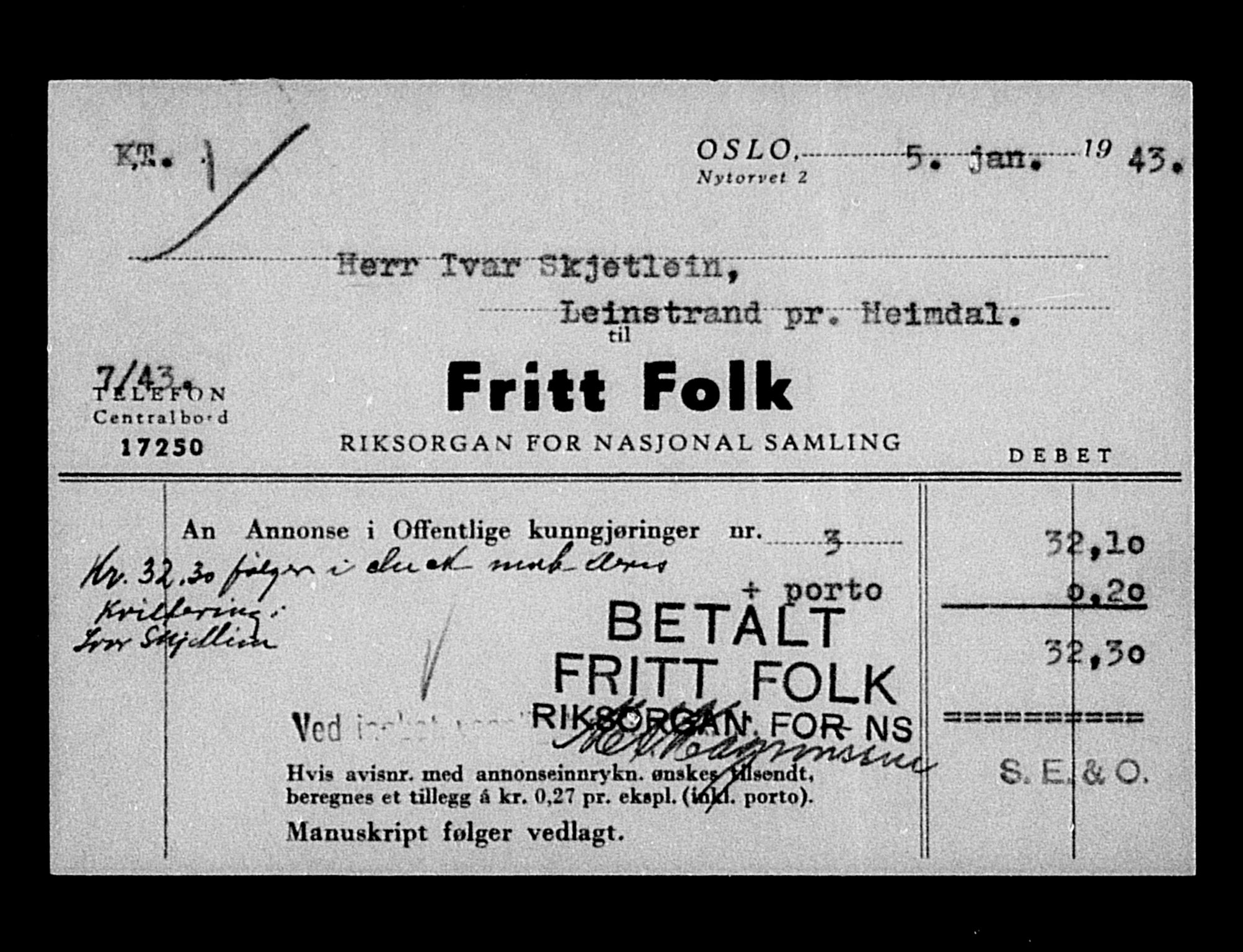 Justisdepartementet, Tilbakeføringskontoret for inndratte formuer, AV/RA-S-1564/H/Hc/Hcb/L0915: --, 1945-1947, p. 141